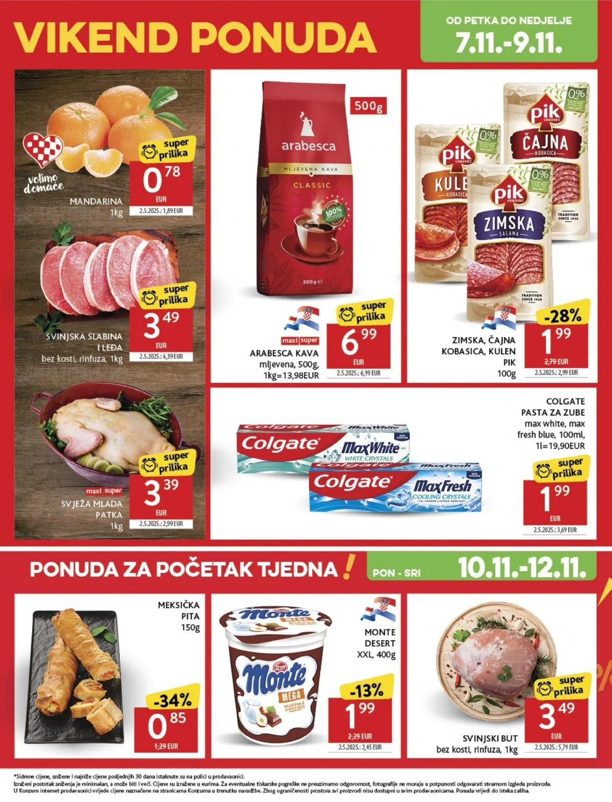 Katalog Konzum katalog do 11.11.2025 od 5. studenoga do 11. studenoga 2025. - Pregled Stranica 44
