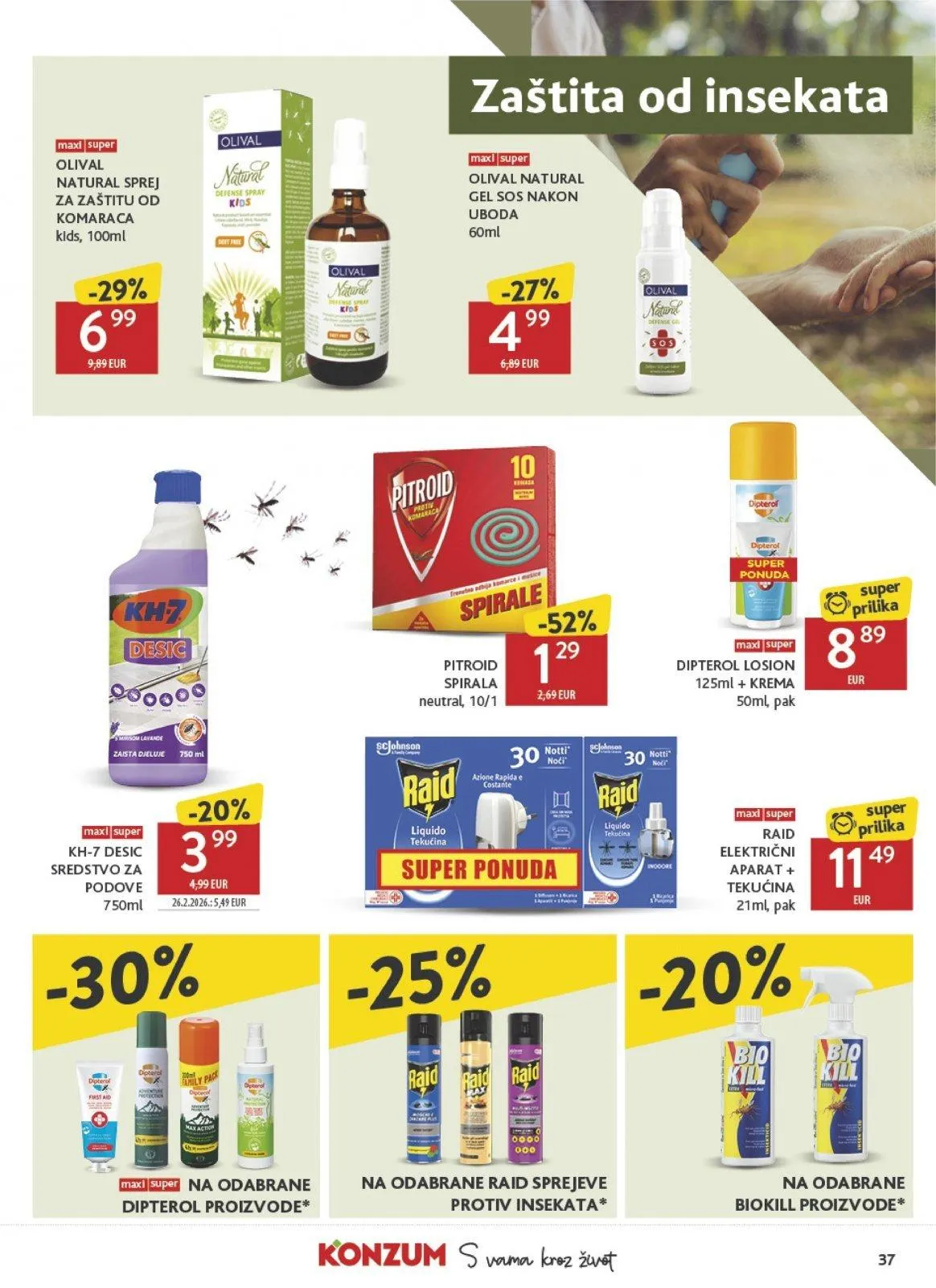 Katalog Konzum katalog do 30.06.2026 od 26. lipnja do 30. lipnja 2026. - Pregled Stranica 37