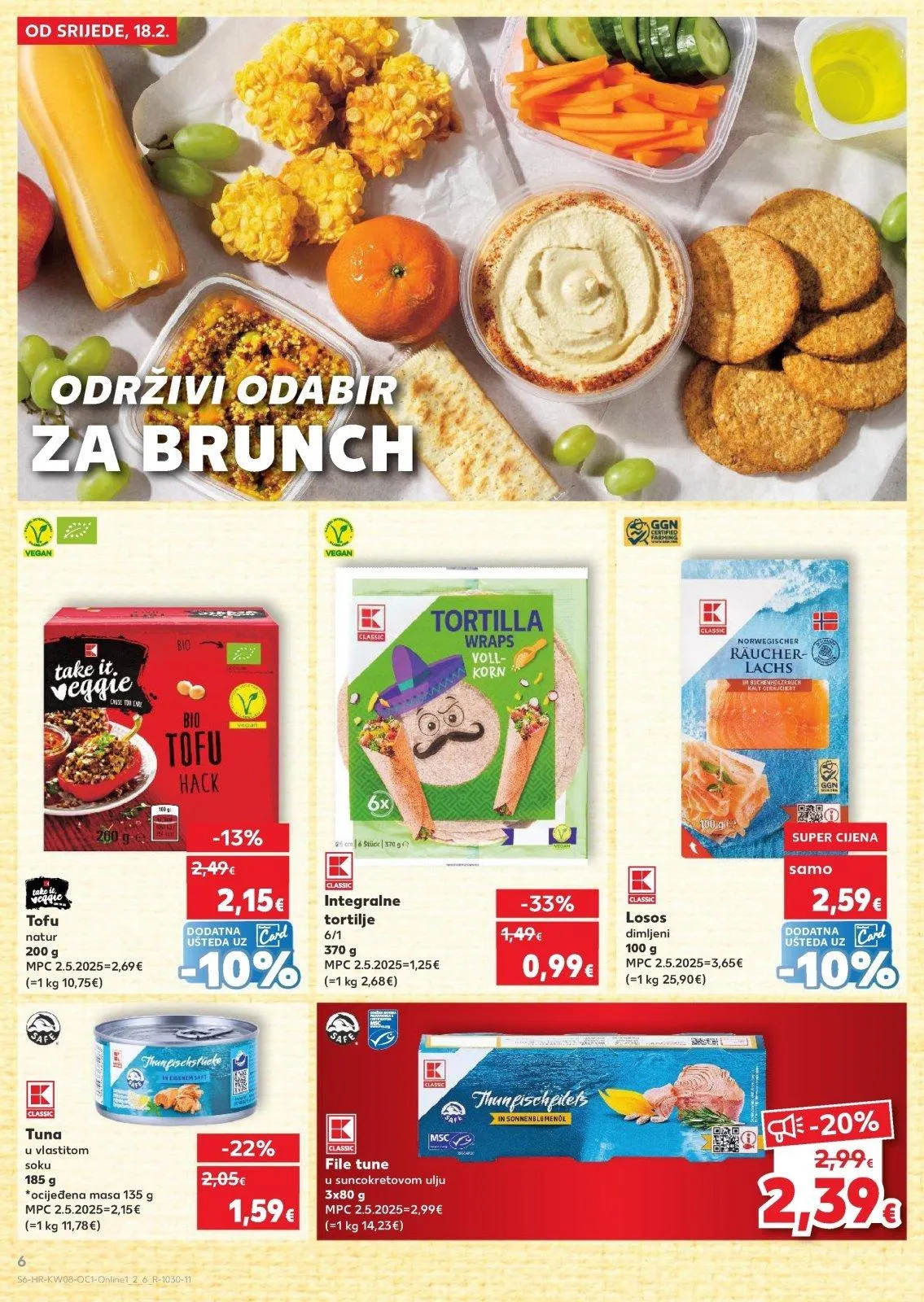 Katalog Kaufland katalog do 24.02.2026 od 19. veljače do 24. veljače 2026. - Pregled Stranica 6