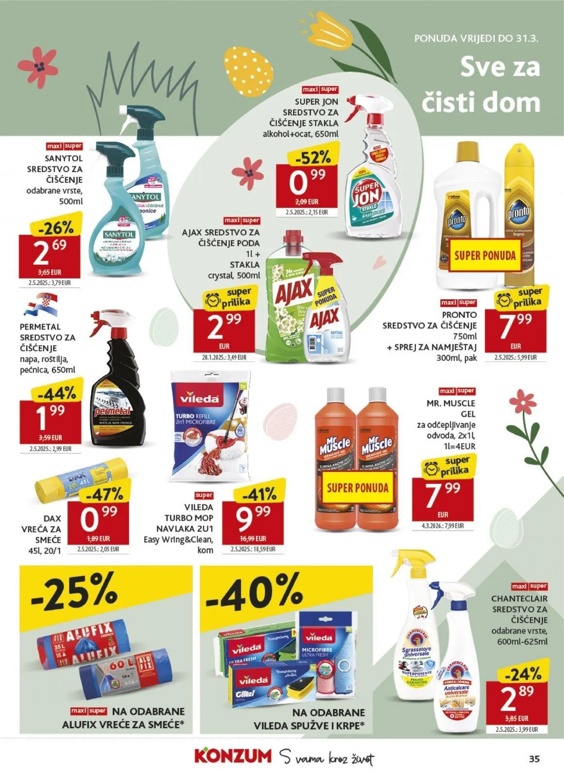 Katalog Konzum katalog do 24.03.2026 od 19. ožujka do 24. ožujka 2026. - Pregled Stranica 35