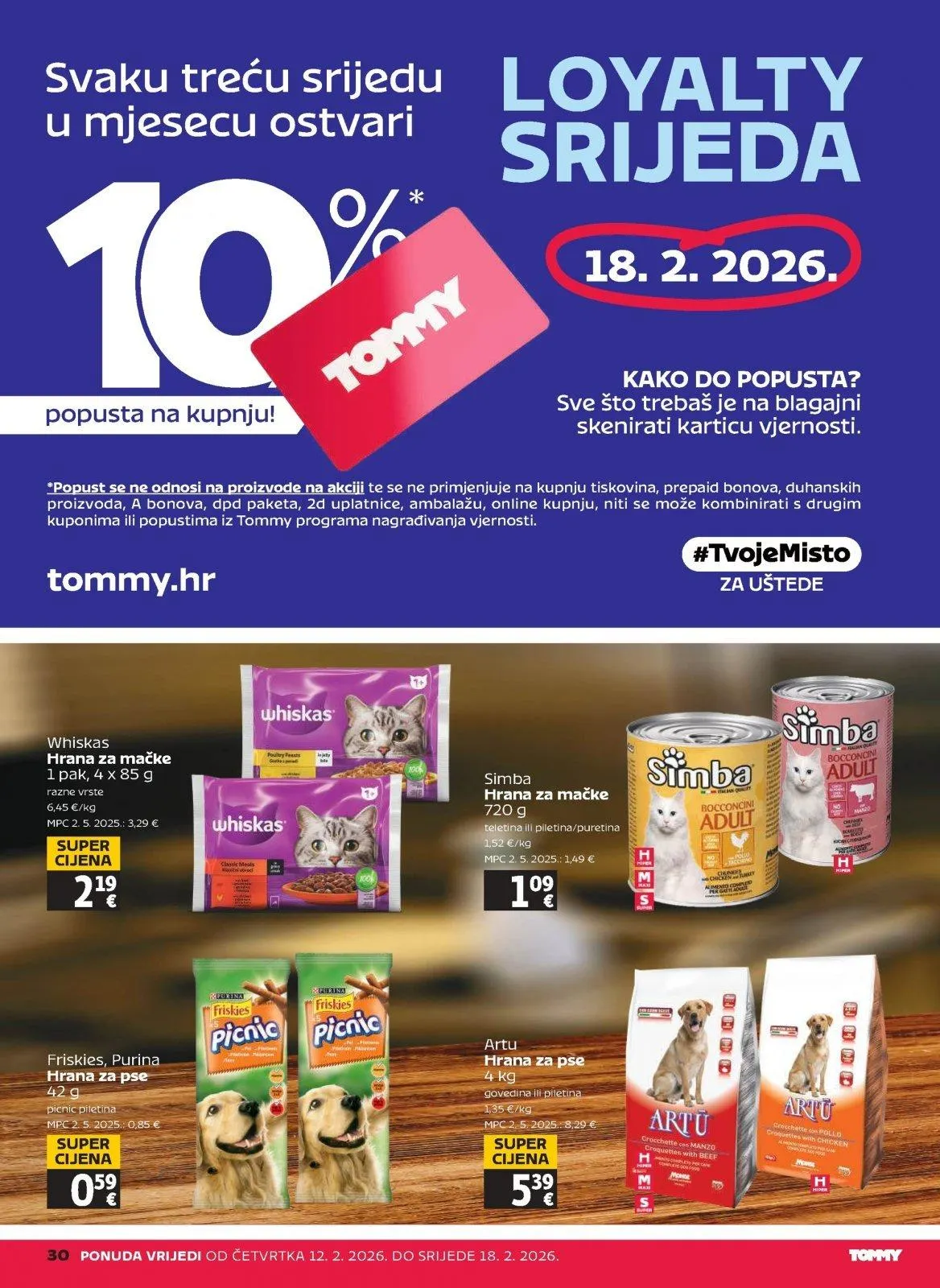 Katalog Tommy katalog do 18.02.2026 od 12. veljače do 18. veljače 2026. - Pregled Stranica 30