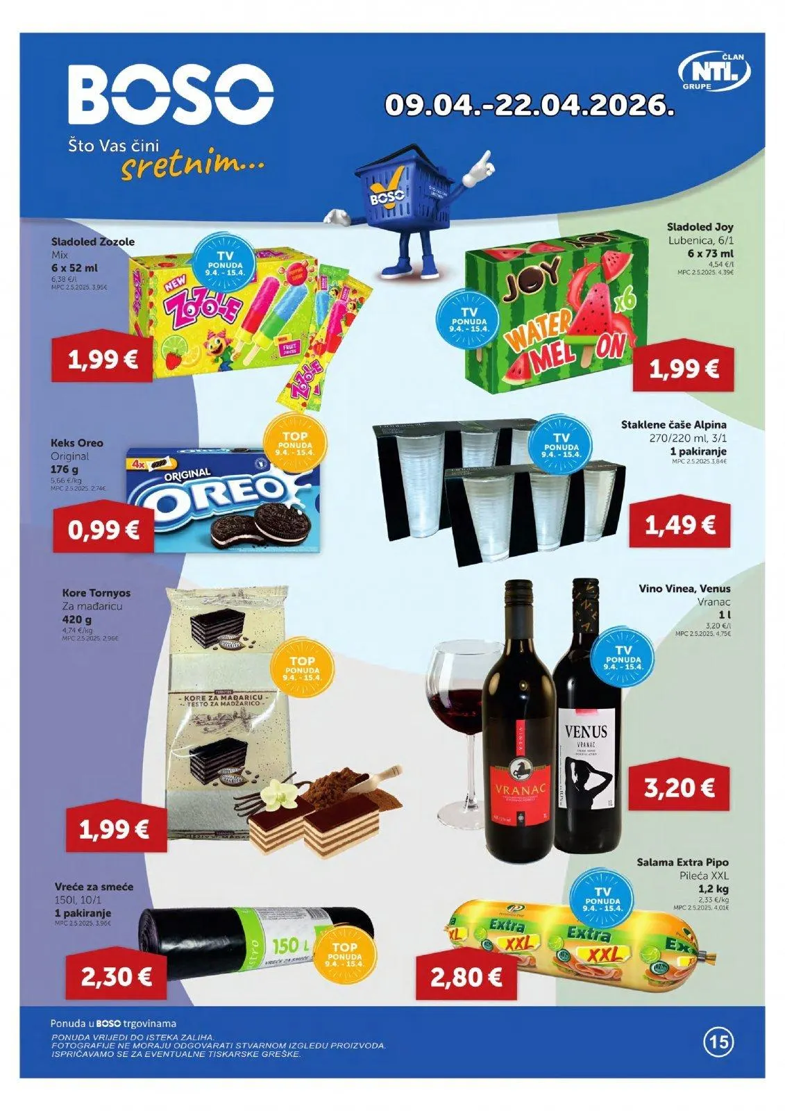 Katalog Boso katalog do 22.04.2026 od 9. travnja do 22. travnja 2026. - Pregled Stranica 1