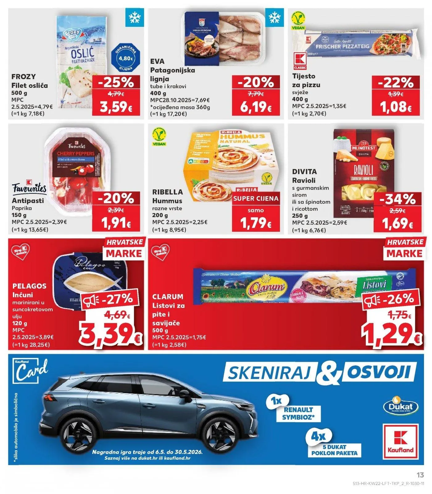 Katalog Kaufland katalog do 02.06.2026 od 27. svibnja do 2. lipnja 2026. - Pregled Stranica 13