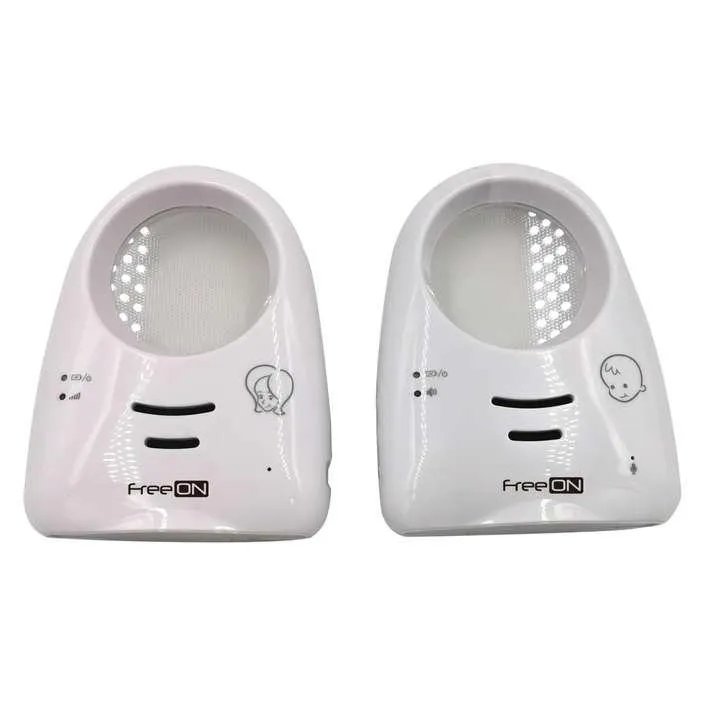 FREEON baby alarm - audio Lora audio baby monitor White