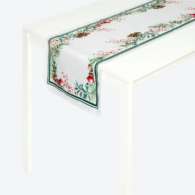 Tischläufer mit Aufdruck, ca. 40x140cm