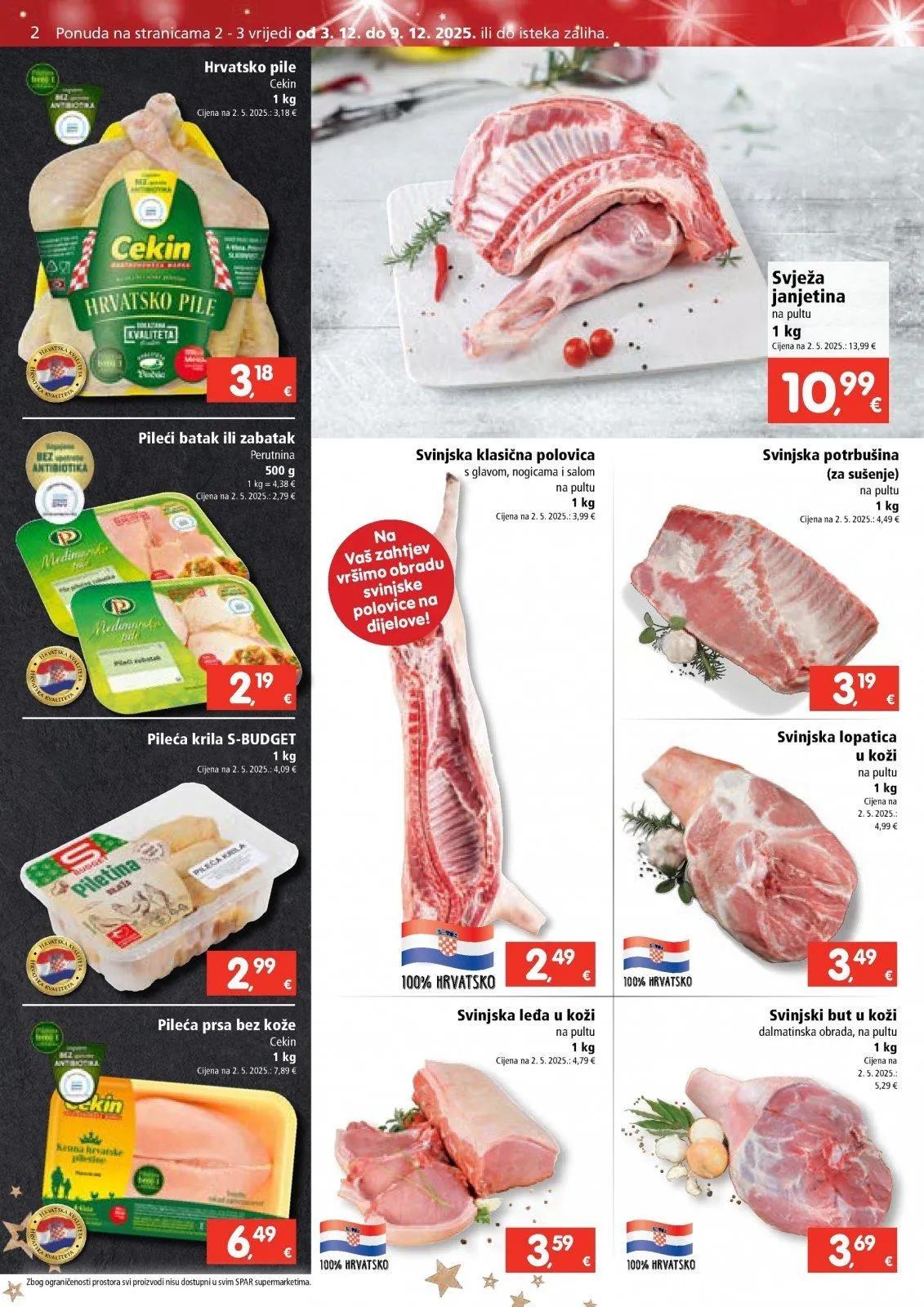 Katalog Spar katalog do 09.12.2025 od 3. prosinca do 9. prosinca 2025. - Pregled Stranica 2