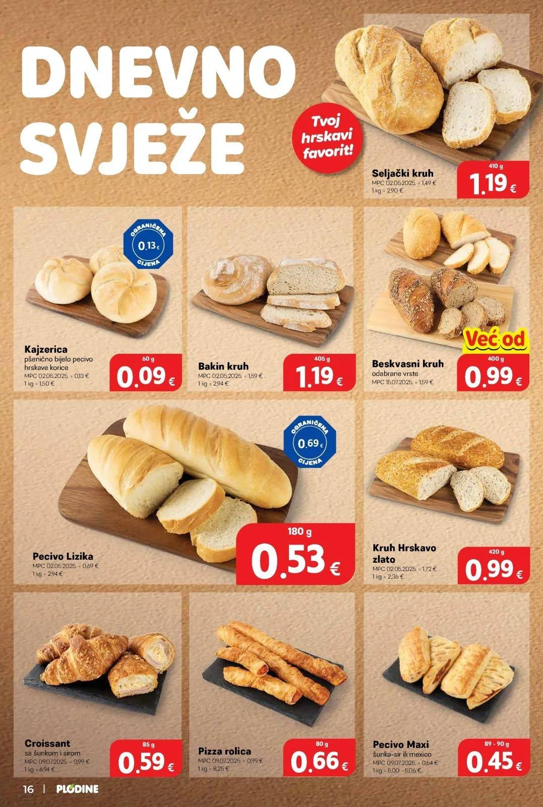 Katalog Plodine katalog do 28.04.2026 od 22. travnja do 28. travnja 2026. - Pregled Stranica 16