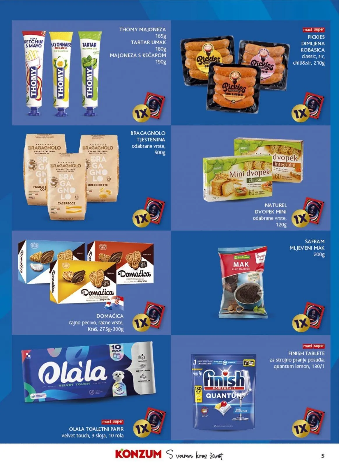 Katalog Konzum katalog do 19.05.2026 od 14. svibnja do 19. svibnja 2026. - Pregled Stranica 5