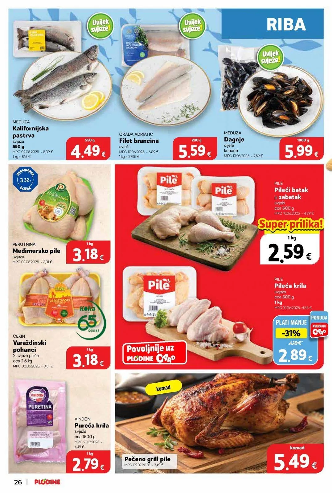 Katalog Plodine katalog do 14.04.2026 od 8. travnja do 14. travnja 2026. - Pregled Stranica 26