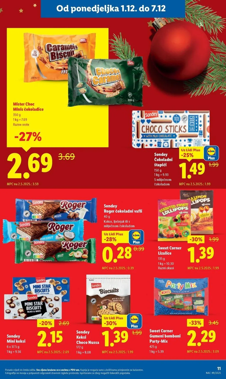 Katalog Lidl katalog do 07.12.2025 od 3. prosinca do 7. prosinca 2025. - Pregled Stranica 11