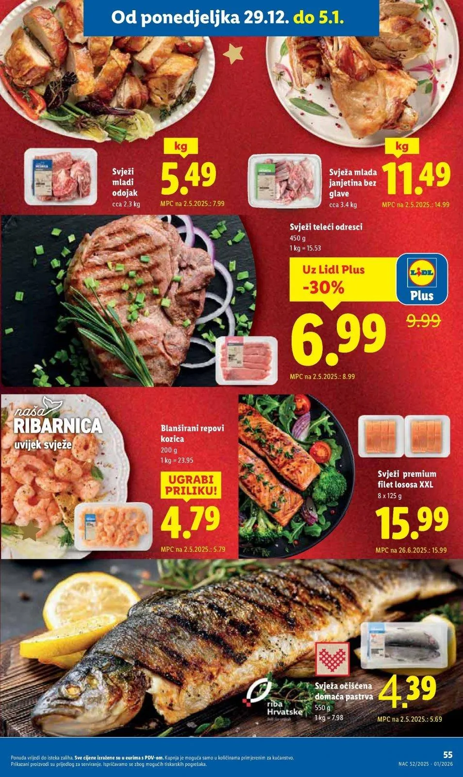 Katalog Lidl katalog do 05.01.2026 od 18. prosinca do 5. siječnja 2026. - Pregled Stranica 55