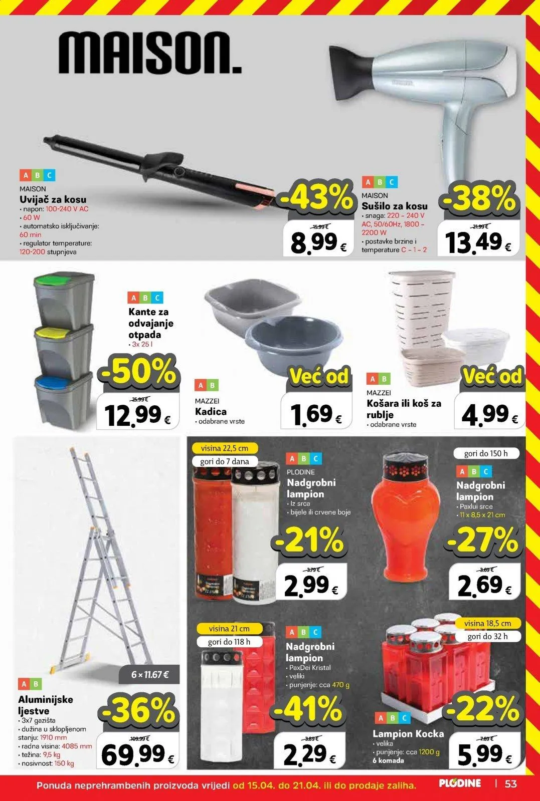 Katalog Plodine katalog do 21.04.2026 od 15. travnja do 21. travnja 2026. - Pregled Stranica 53