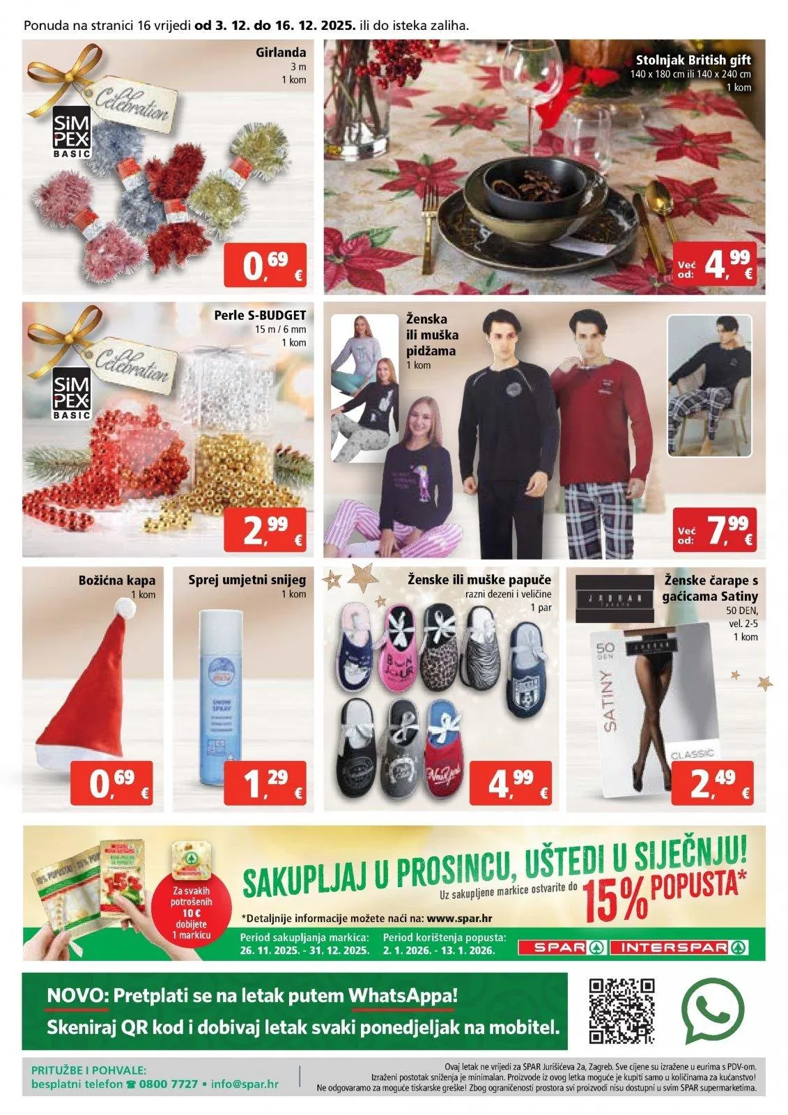 Katalog Spar katalog do 09.12.2025 od 3. prosinca do 9. prosinca 2025. - Pregled Stranica 19