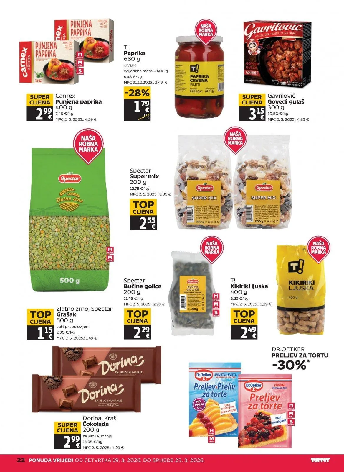 Katalog Tommy katalog do 25.03.2026 od 19. ožujka do 25. ožujka 2026. - Pregled Stranica 22