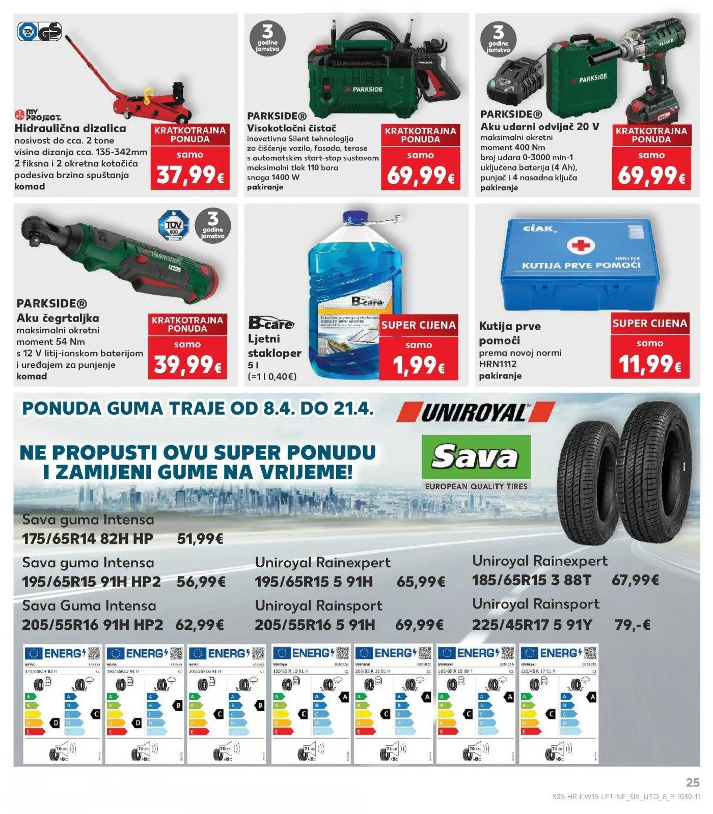Katalog Kaufland katalog do 14.04.2026 od 8. travnja do 14. travnja 2026. - Pregled Stranica 25