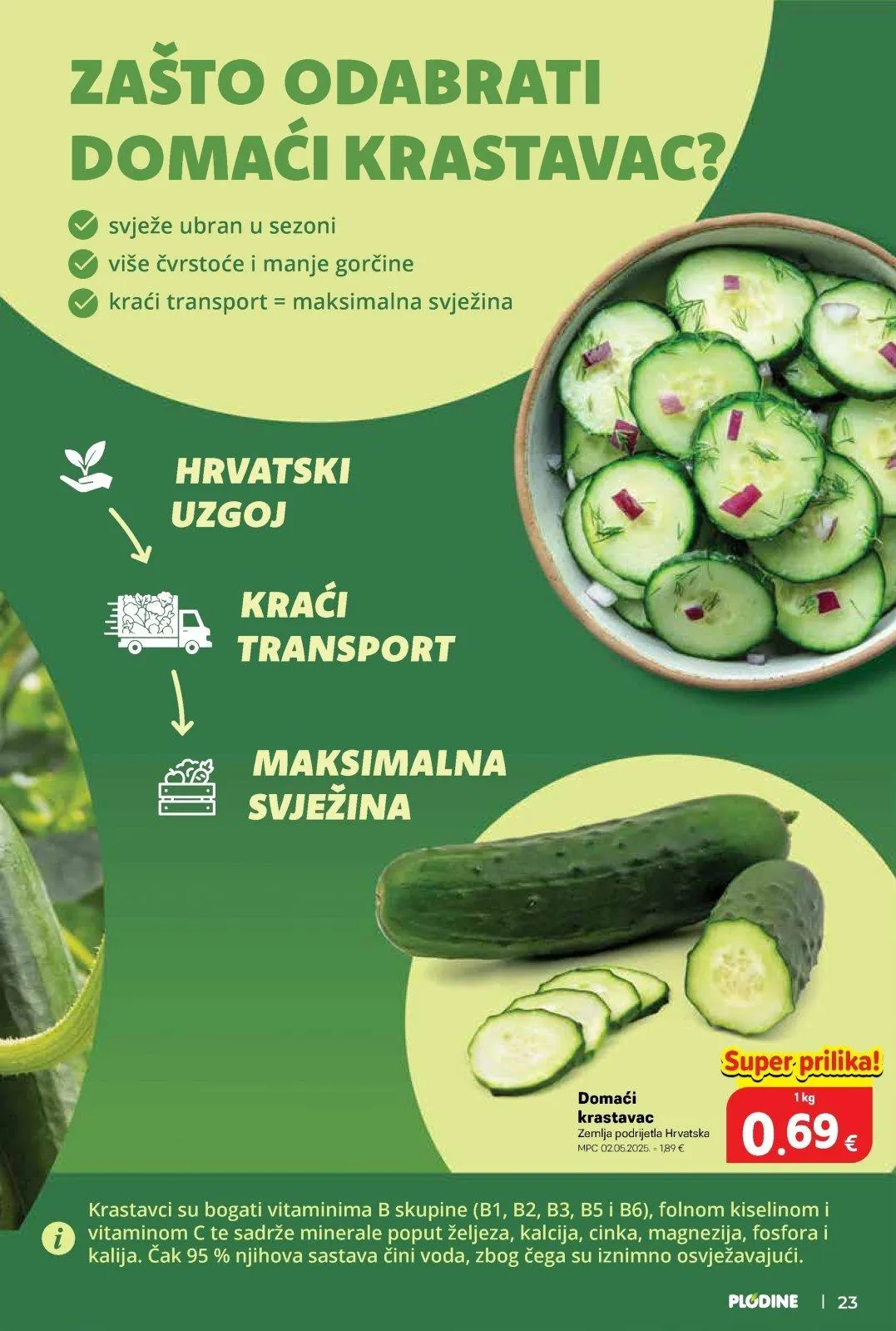 Katalog Plodine katalog do 30.06.2026 od 26. lipnja do 30. lipnja 2026. - Pregled Stranica 23