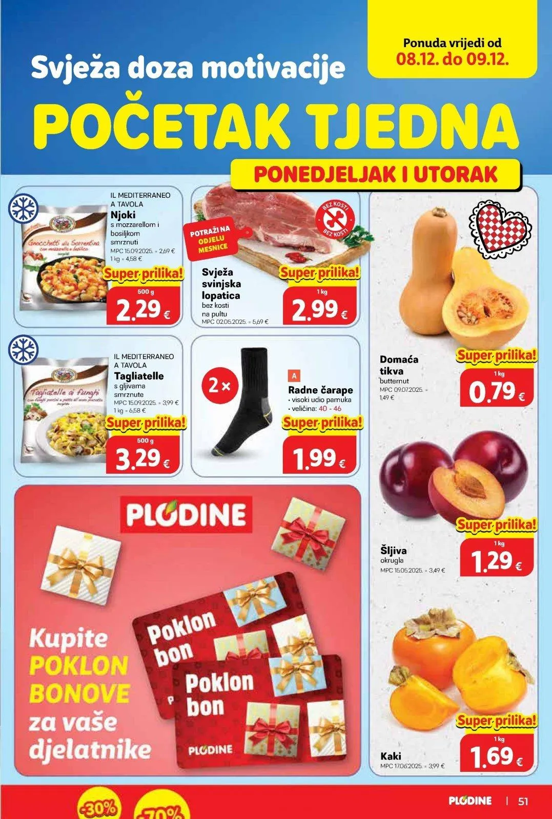 Katalog Plodine katalog do 09.12.2025 od 3. prosinca do 9. prosinca 2025. - Pregled Stranica 51