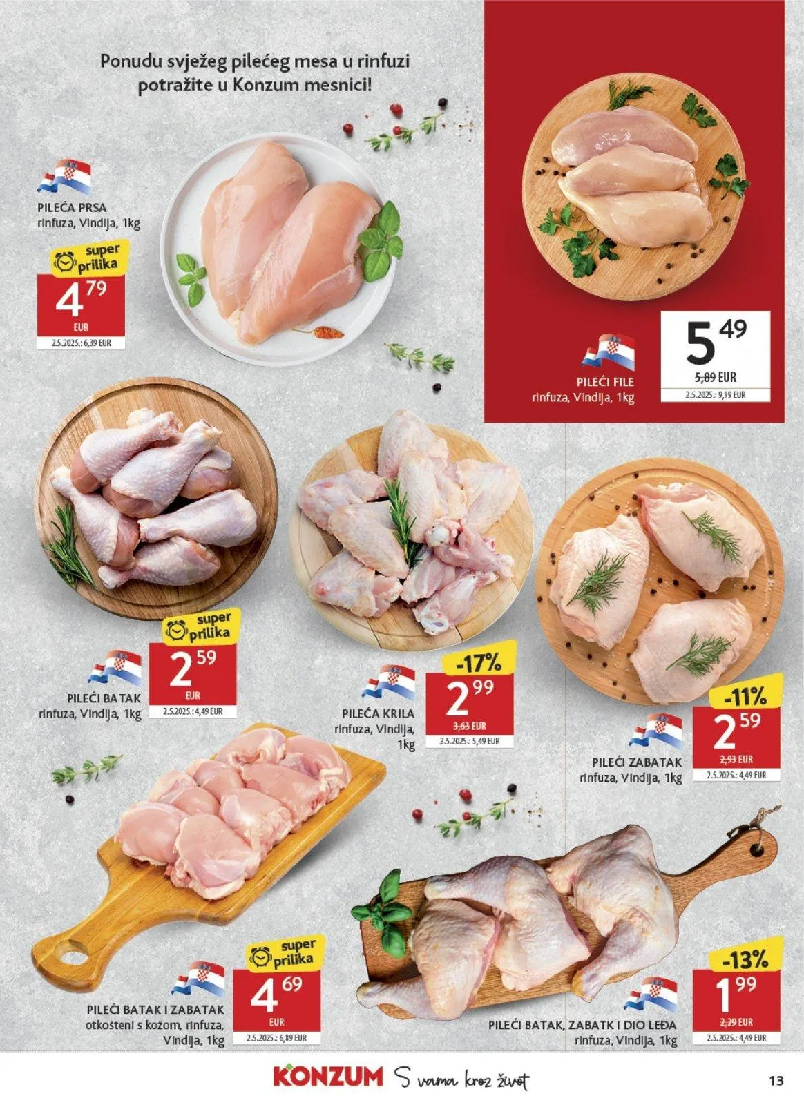 Katalog Konzum katalog do 20.01.2026 od 15. siječnja do 20. siječnja 2026. - Pregled Stranica 13