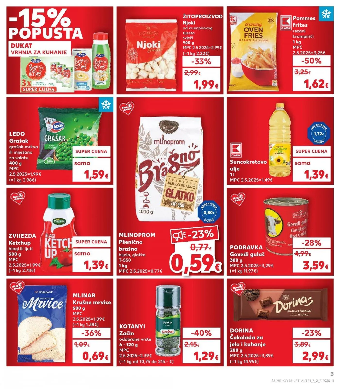 Katalog Kaufland katalog do 11.11.2025 od 5. studenoga do 11. studenoga 2025. - Pregled Stranica 3