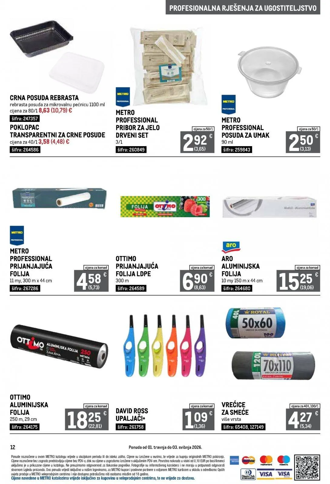 Katalog Metro katalog do 03.05.2026 od 2. travnja do 3. svibnja 2026. - Pregled Stranica 12