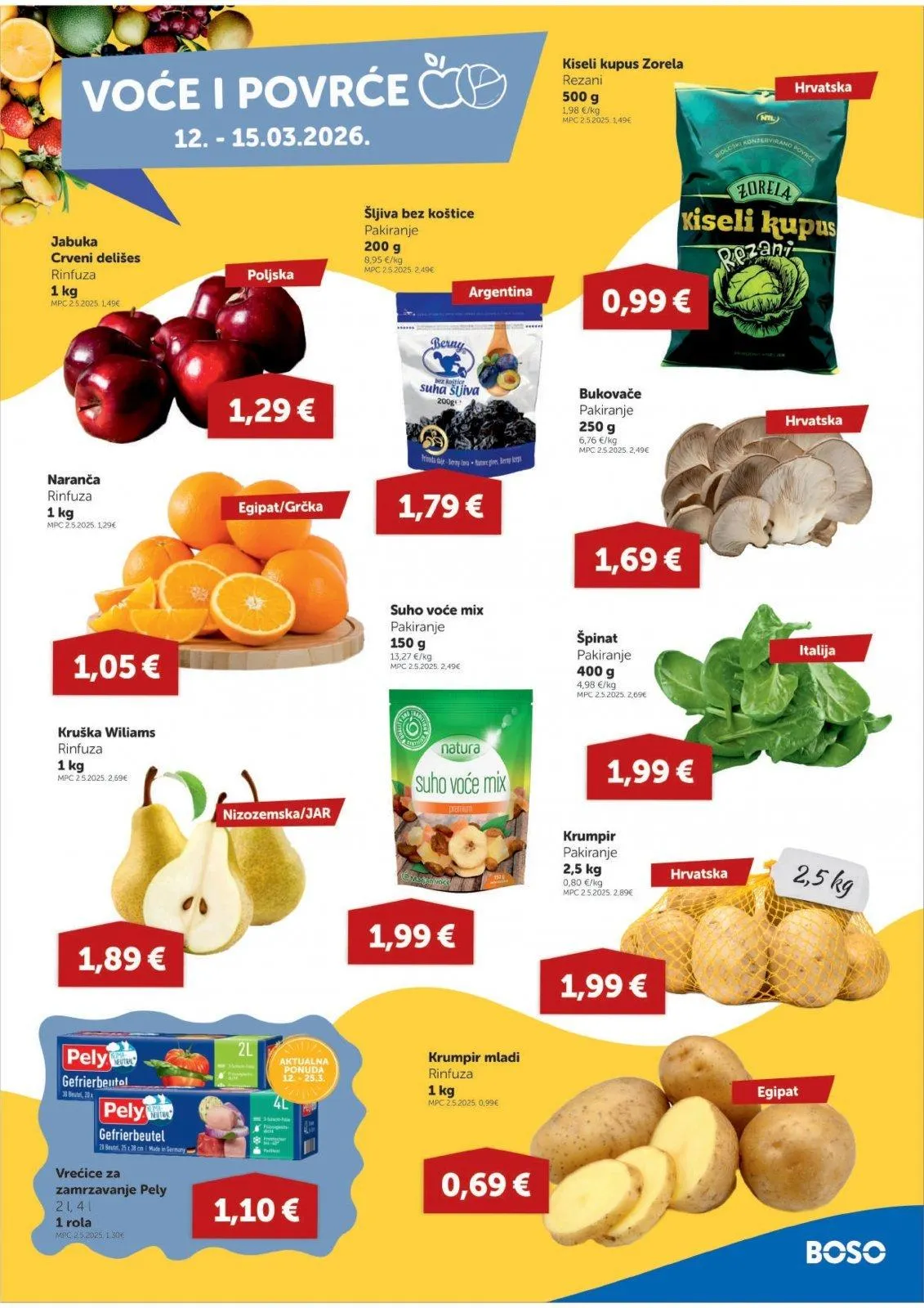 Katalog Boso katalog do 25.03.2026 od 12. ožujka do 25. ožujka 2026. - Pregled Stranica 3