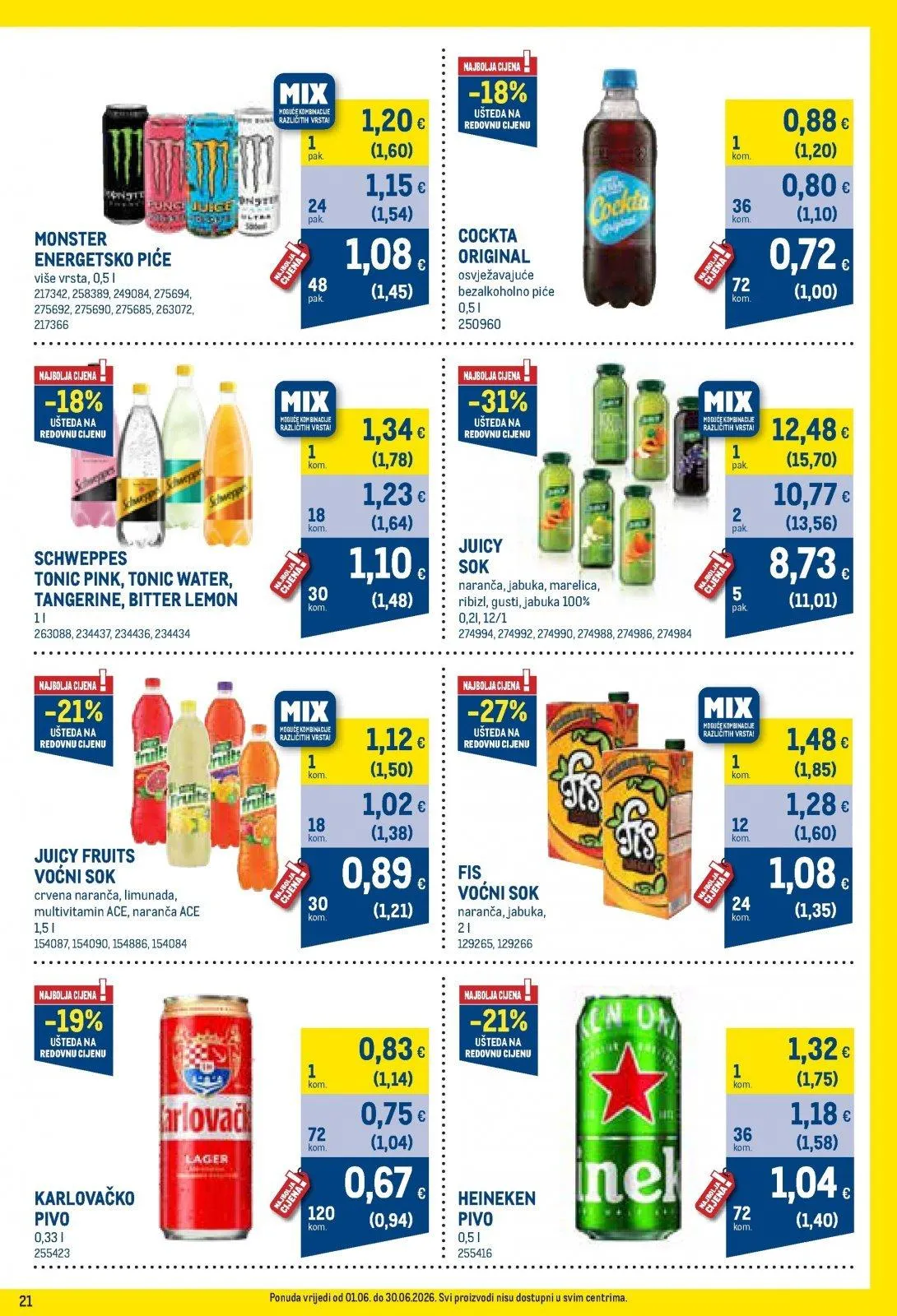 Katalog Metro katalog do 01.07.2026 od 9. lipnja do 1. srpnja 2026. - Pregled Stranica 21