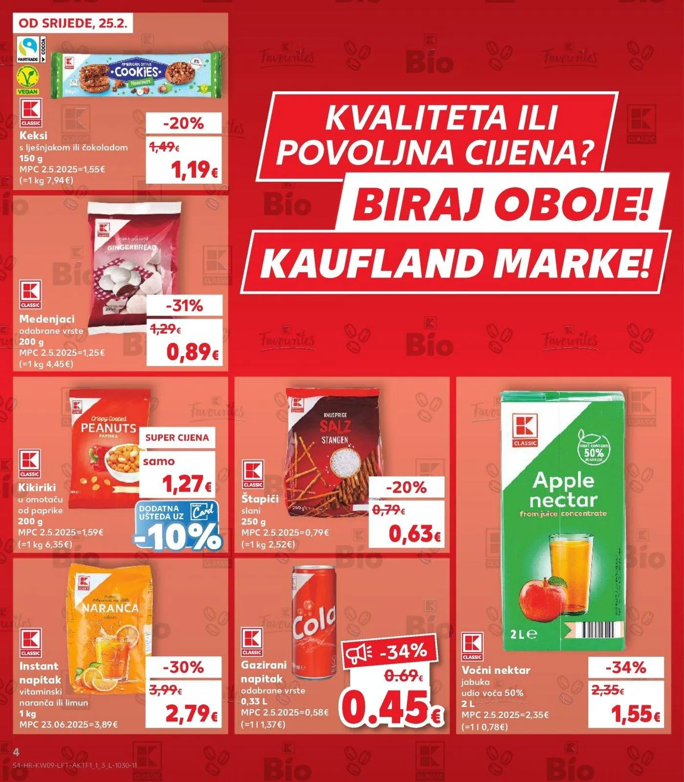 Katalog Kaufland katalog do 03.03.2026 od 25. veljače do 3. ožujka 2026. - Pregled Stranica 4