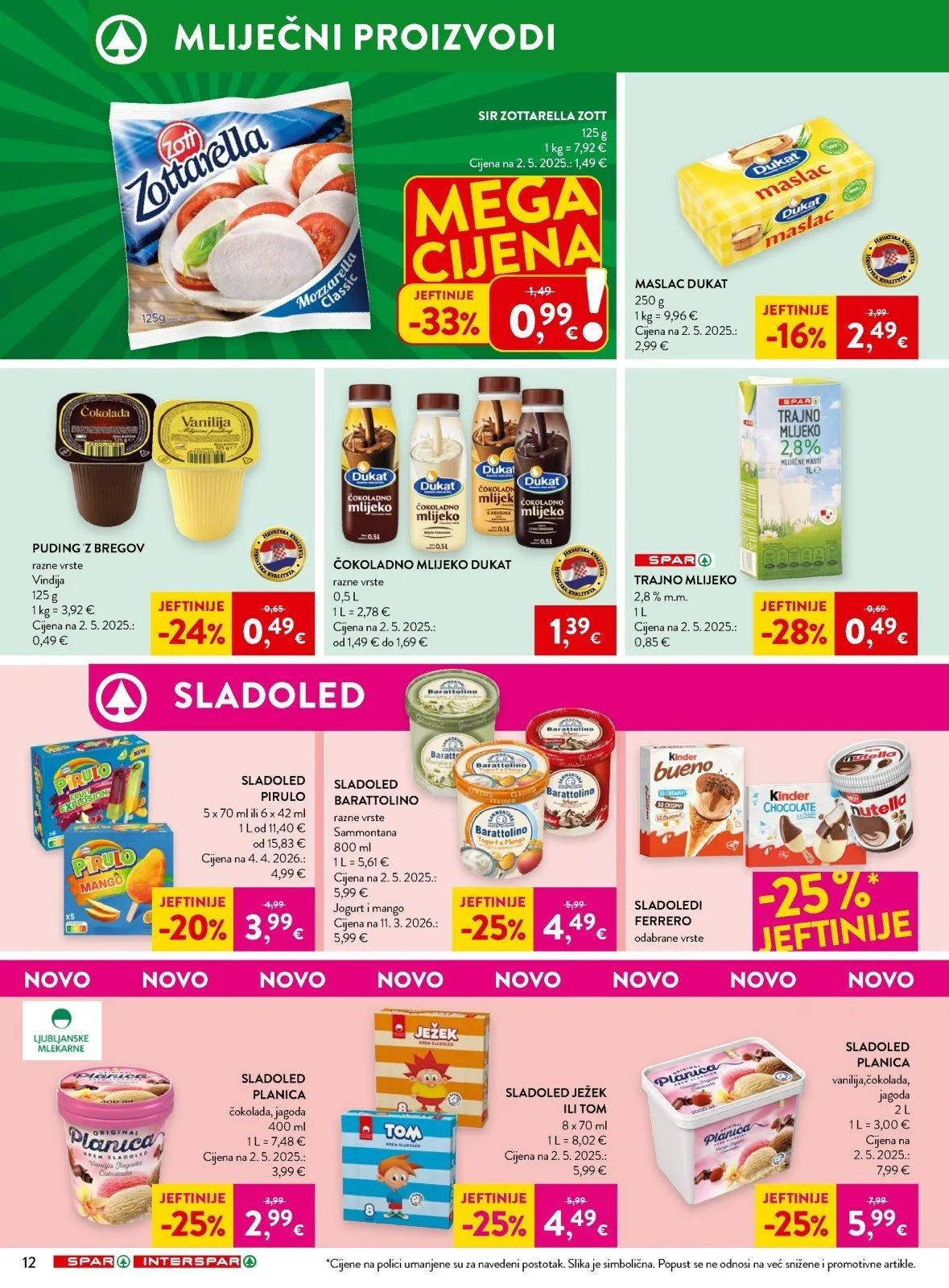 Katalog Spar katalog do 30.06.2026 od 25. lipnja do 30. lipnja 2026. - Pregled Stranica 19