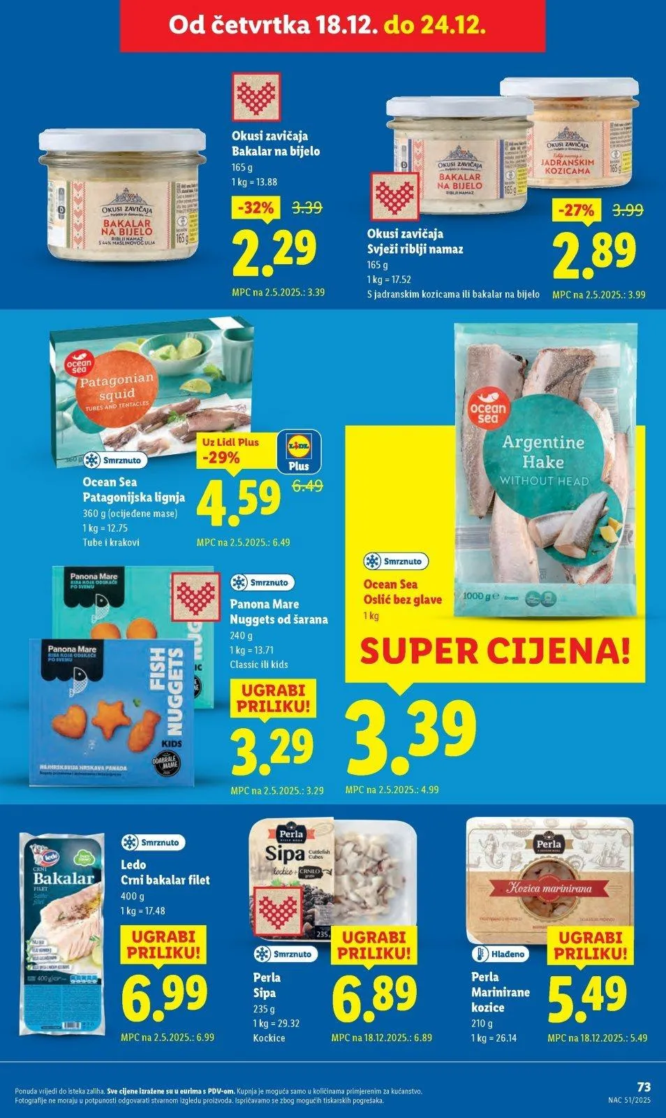 Katalog Lidl katalog do 24.12.2025 od 11. prosinca do 24. prosinca 2025. - Pregled Stranica 73