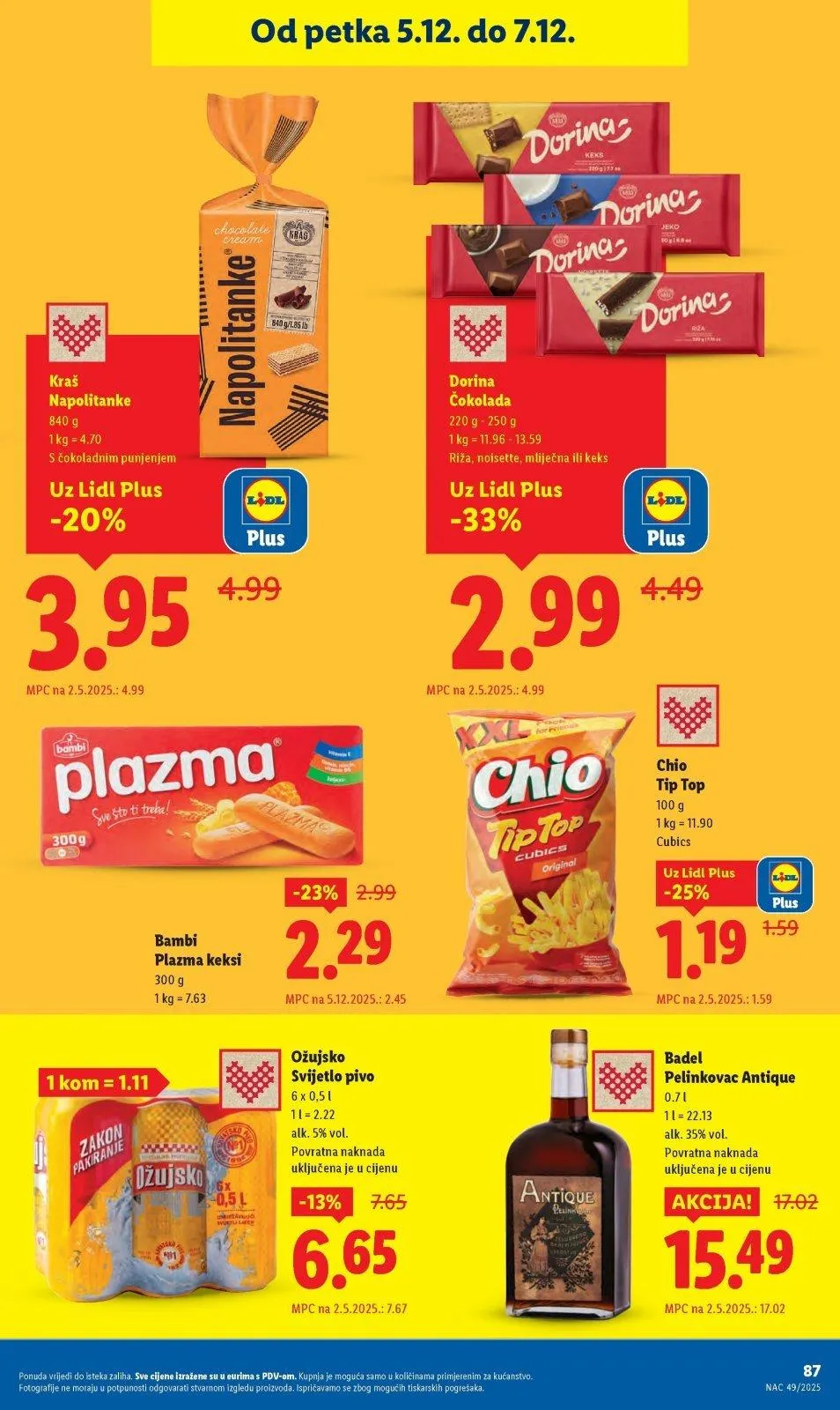 Katalog Lidl katalog do 07.12.2025 od 3. prosinca do 7. prosinca 2025. - Pregled Stranica 87