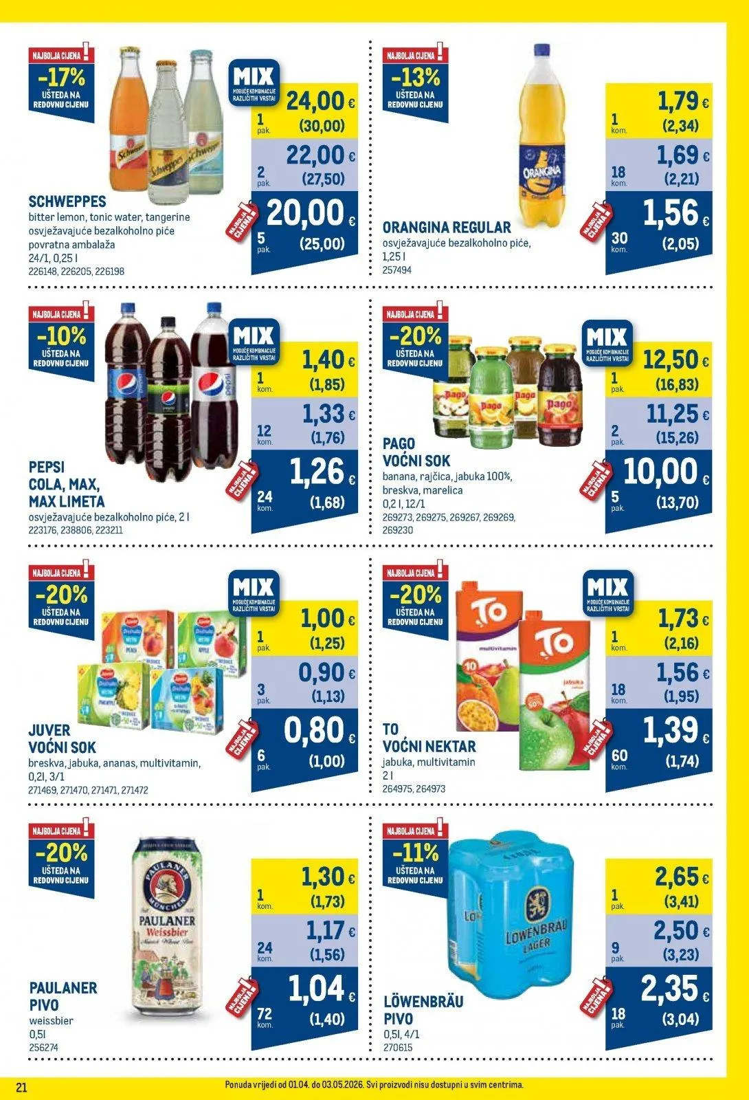 Katalog Metro katalog do 03.05.2026 od 2. travnja do 3. svibnja 2026. - Pregled Stranica 21