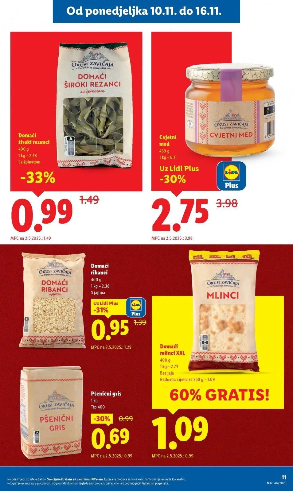Katalog Lidl katalog do 16.11.2025 od 6. studenoga do 16. studenoga 2025. - Pregled Stranica 11