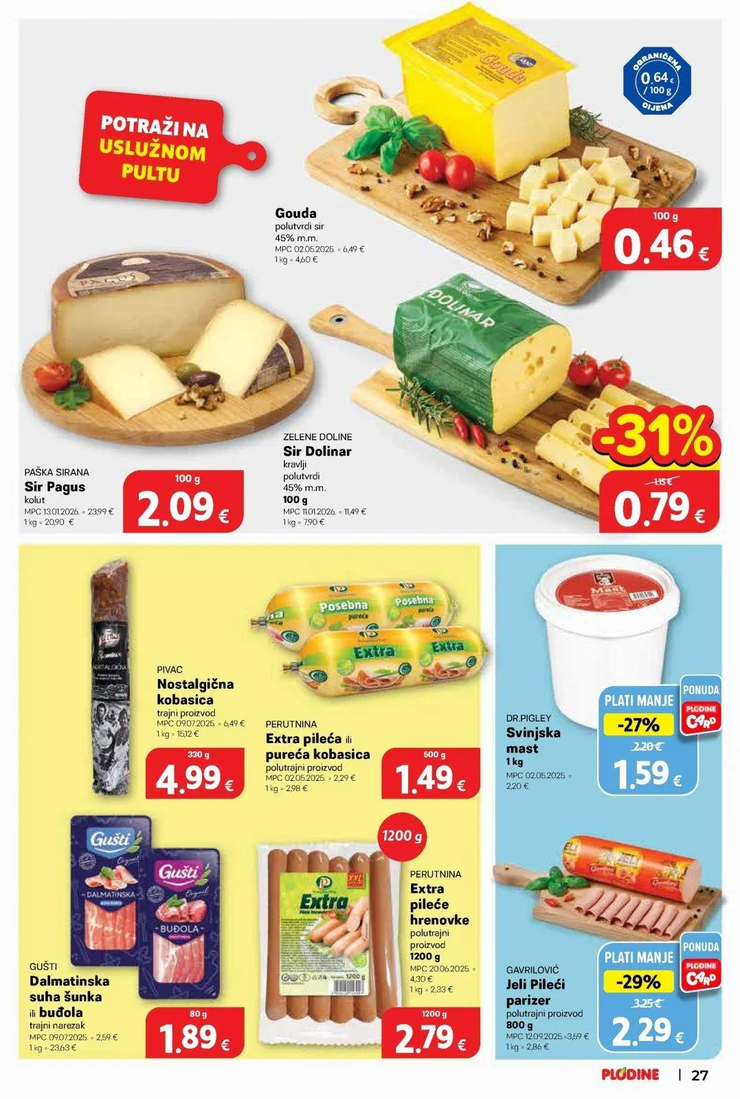 Katalog Plodine katalog do 19.05.2026 od 13. svibnja do 19. svibnja 2026. - Pregled Stranica 27