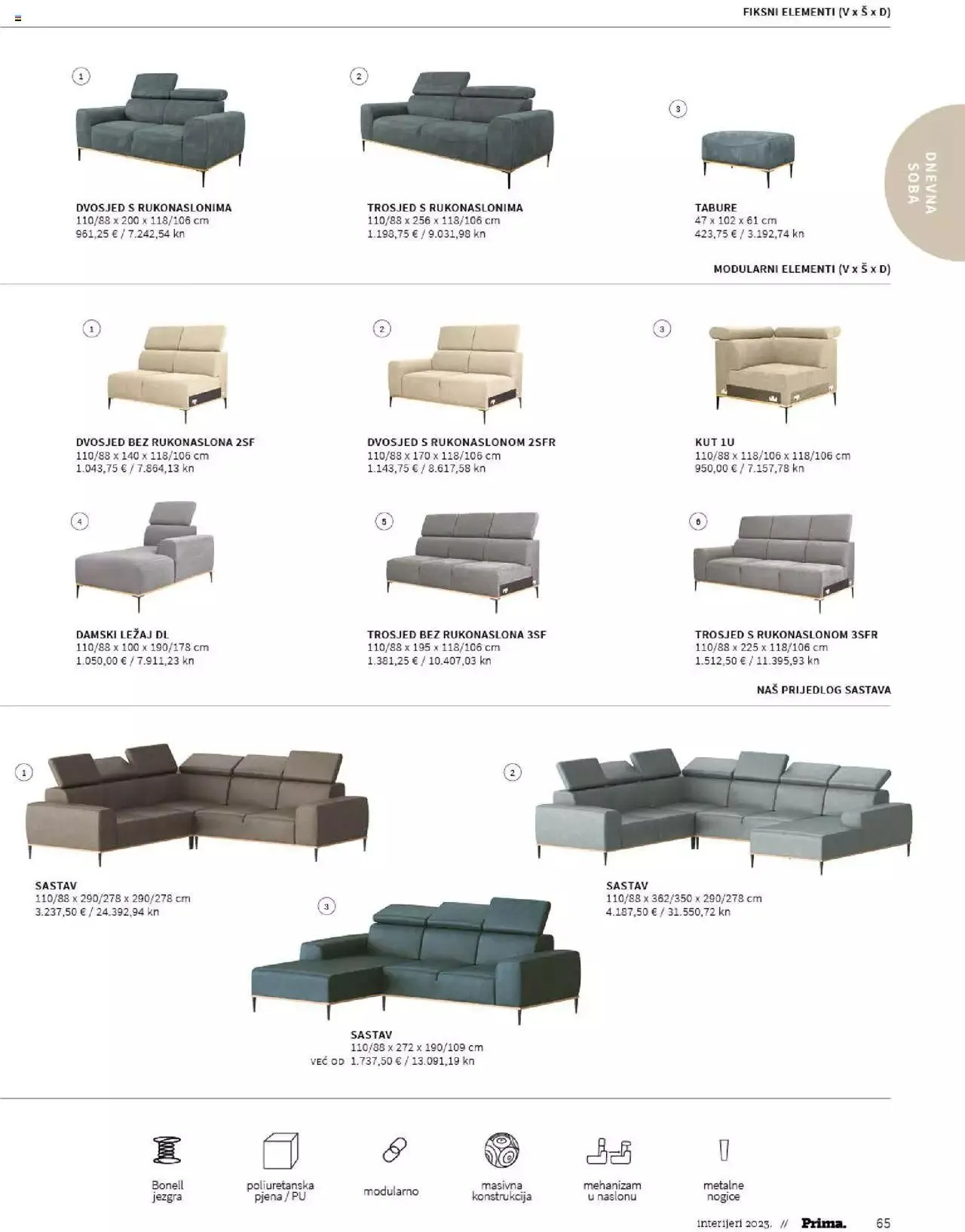 Katalog Katalog interijeri 2023 Prima od 20. veljače do 31. prosinca 2023. - Pregled Stranica 67