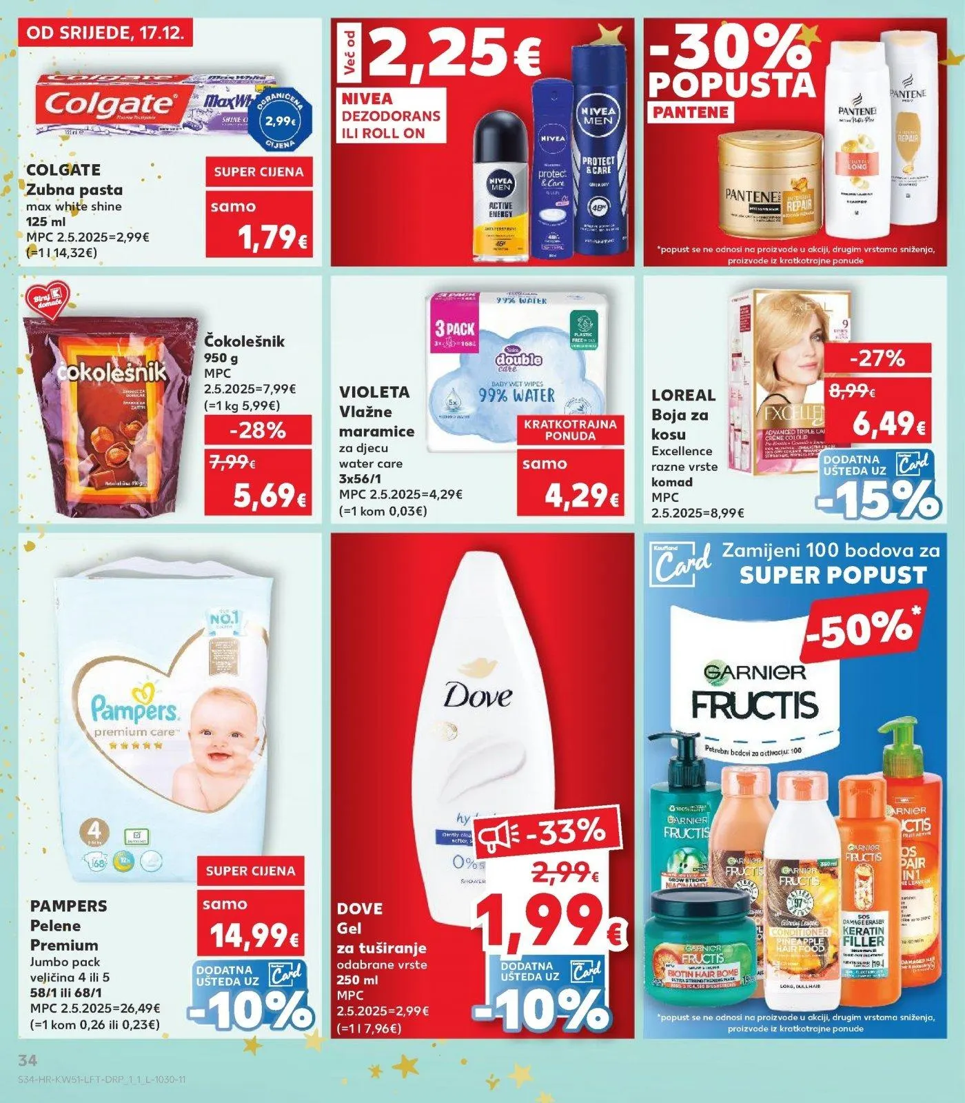 Katalog Kaufland katalog do 26.12.2025 od 17. prosinca do 26. prosinca 2025. - Pregled Stranica 34