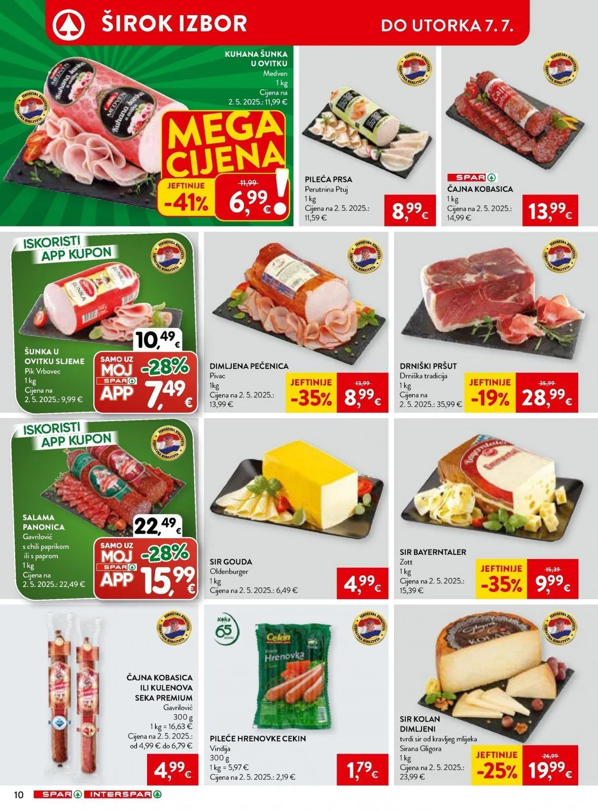 Katalog Spar katalog do 07.07.2026 od 1. srpnja do 7. srpnja 2026. - Pregled Stranica 11