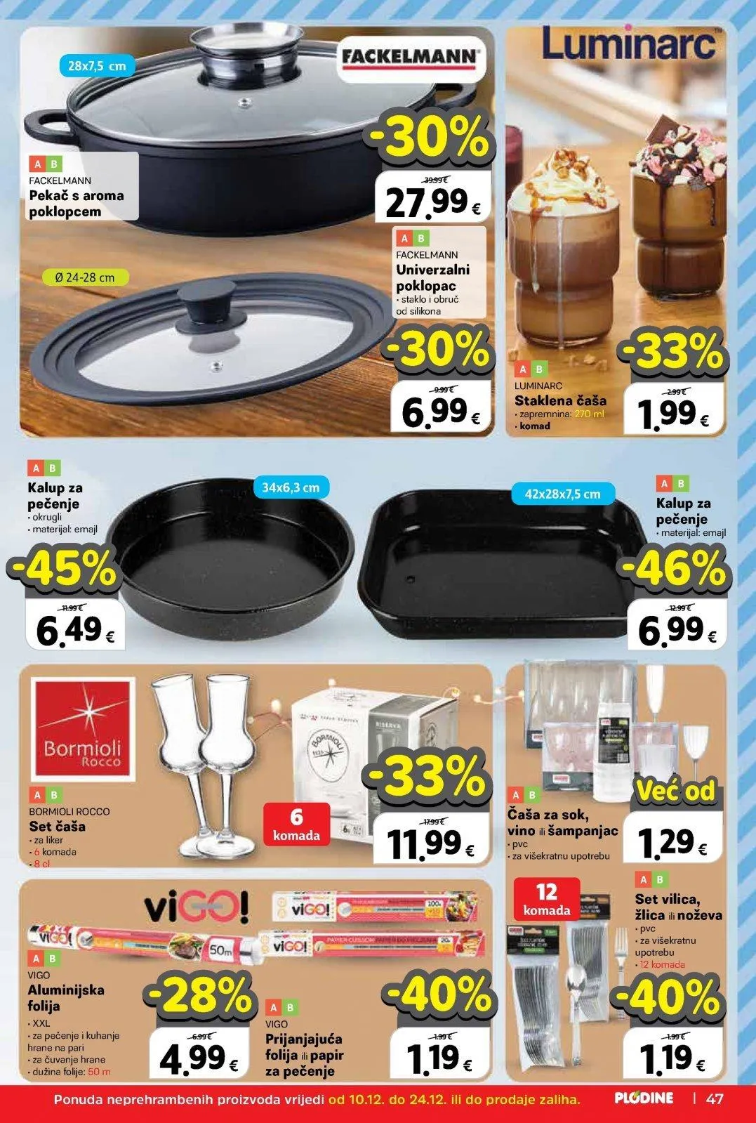 Katalog Plodine katalog do 16.12.2025 od 10. prosinca do 16. prosinca 2025. - Pregled Stranica 47