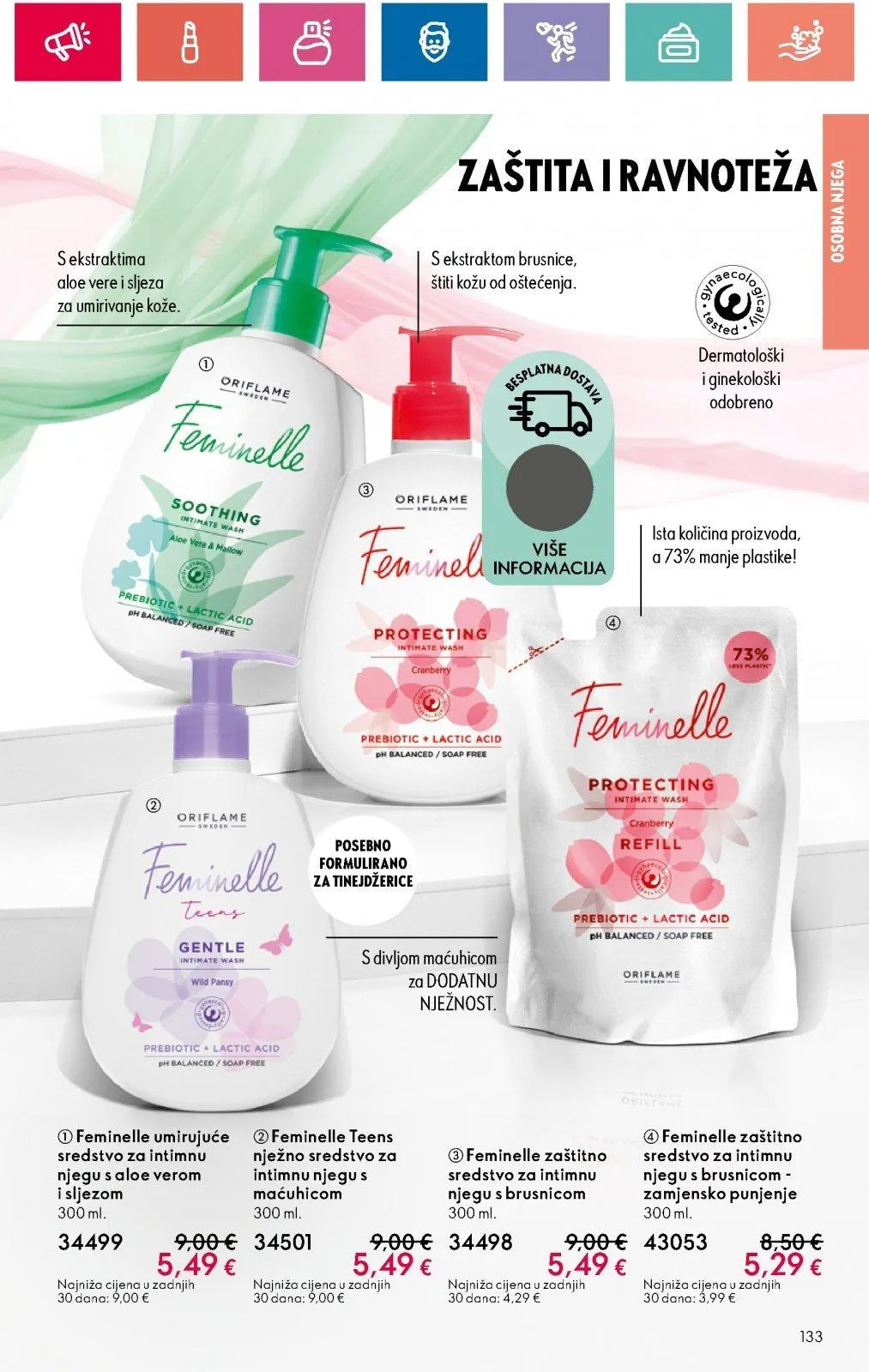 Katalog Oriflame katalog do 11.09.2024 od 29. kolovoza do 11. rujna 2024. - Pregled Stranica 133