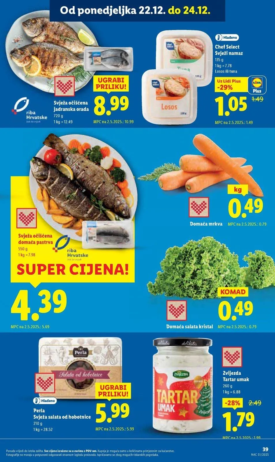 Katalog Lidl katalog do 24.12.2025 od 18. prosinca do 24. prosinca 2025. - Pregled Stranica 39