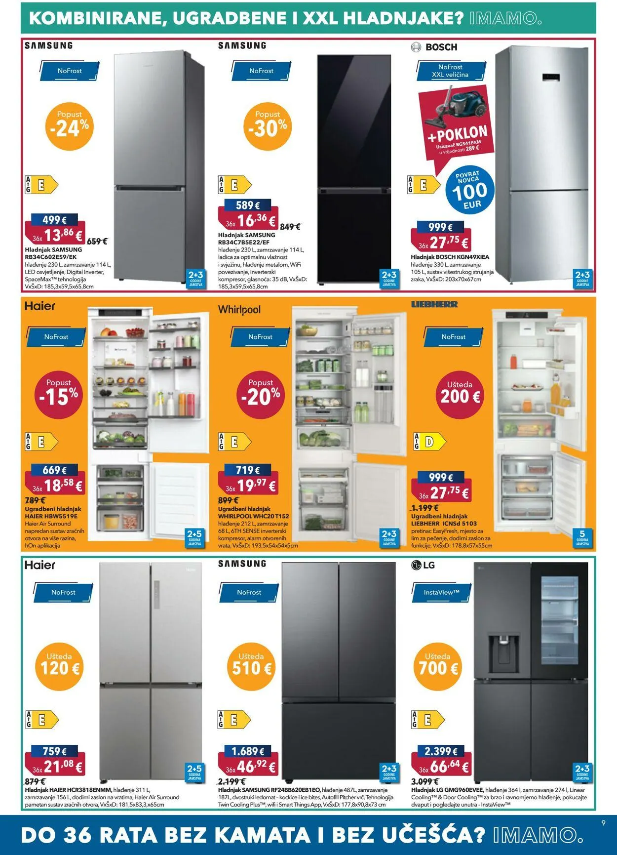 Katalog Harvey Norman od 11. srpnja do 24. srpnja 2024. - Pregled Stranica 9