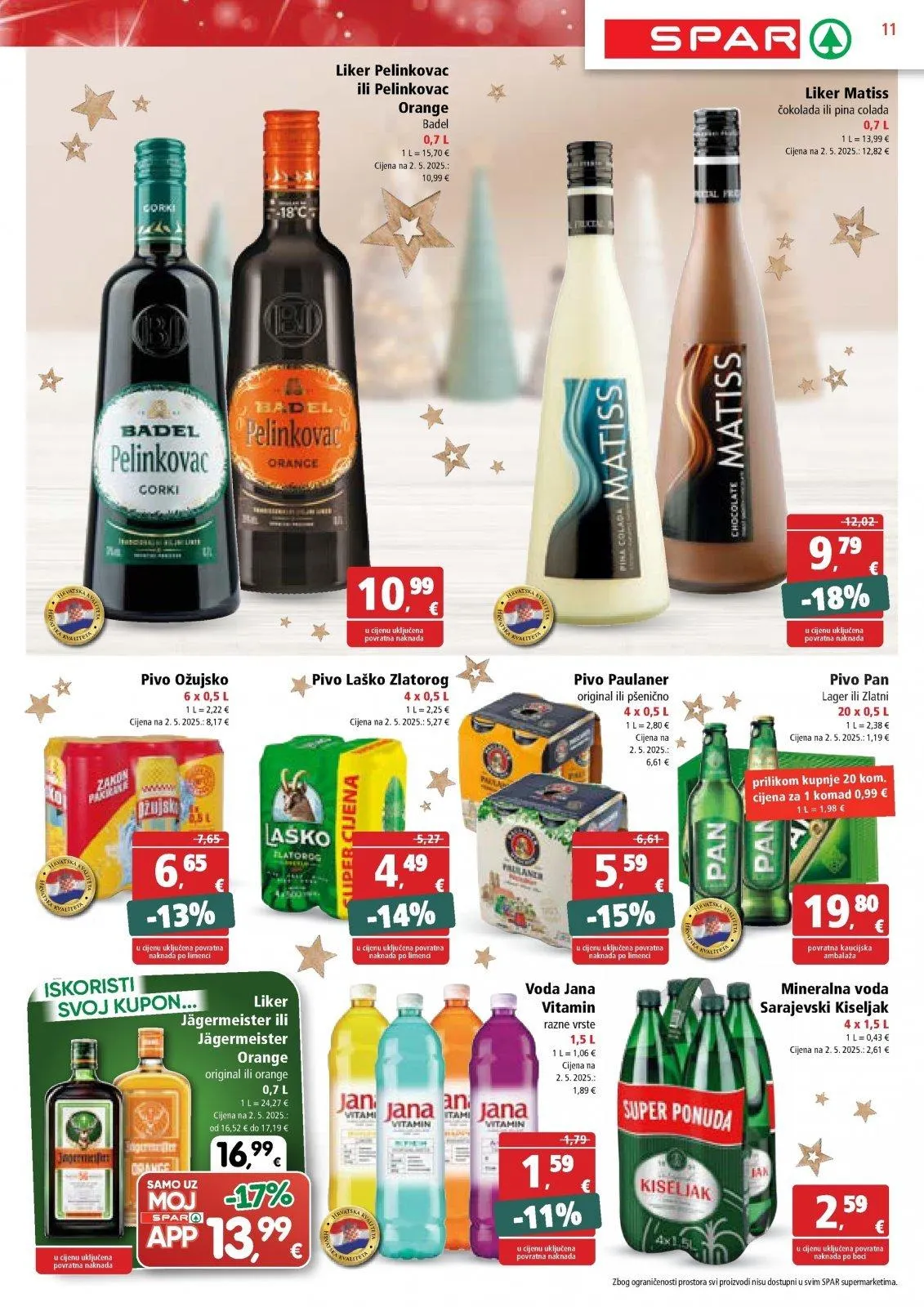 Katalog Spar katalog do 16.12.2025 od 11. prosinca do 16. prosinca 2025. - Pregled Stranica 11