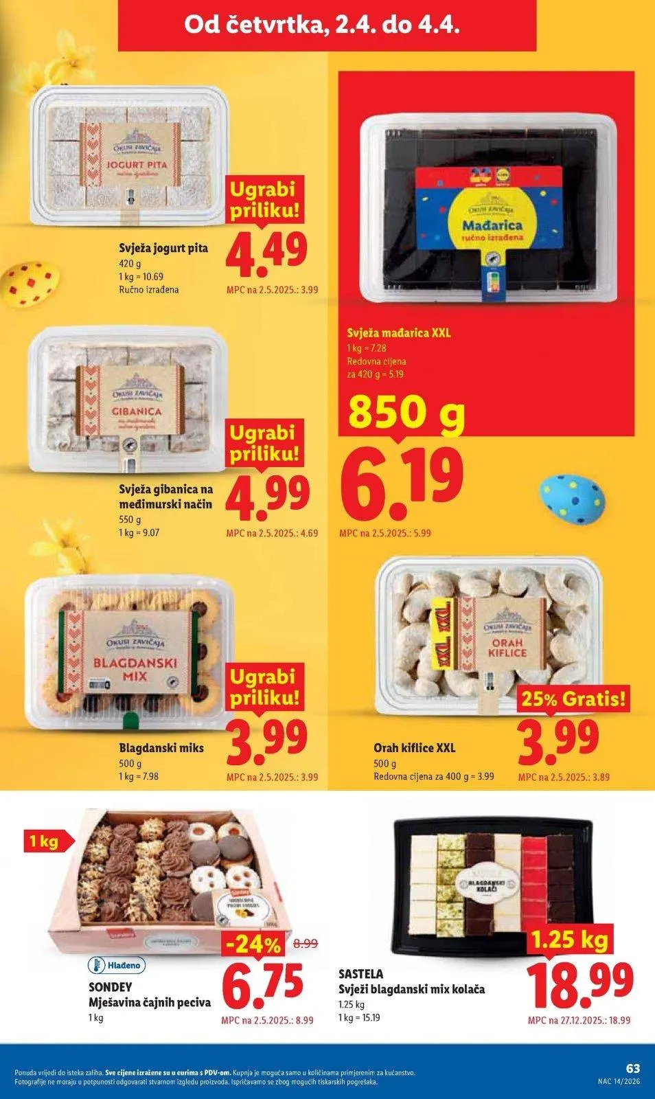 Katalog Lidl katalog do 04.04.2026 od 26. ožujka do 4. travnja 2026. - Pregled Stranica 63