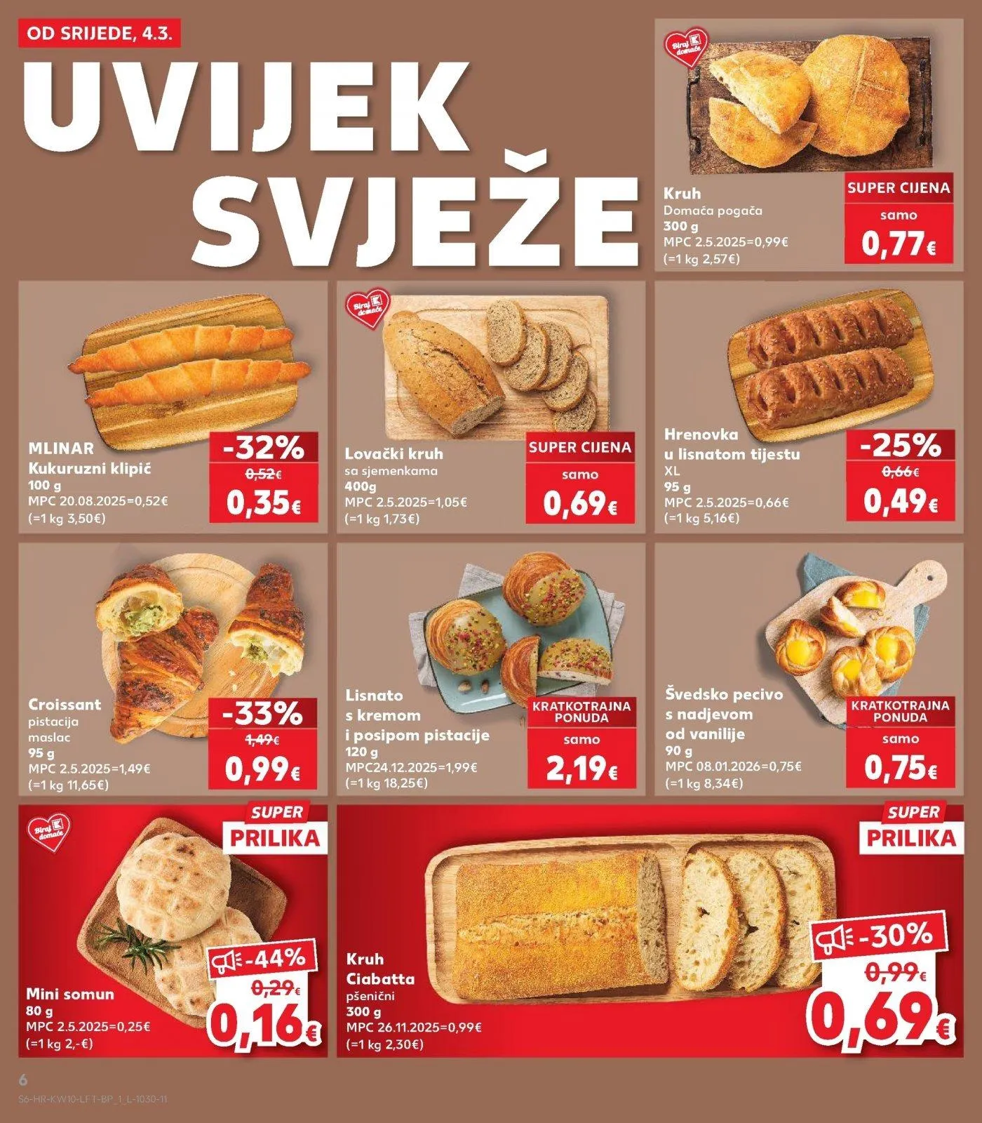 Katalog Kaufland katalog do 10.03.2026 od 5. ožujka do 10. ožujka 2026. - Pregled Stranica 6