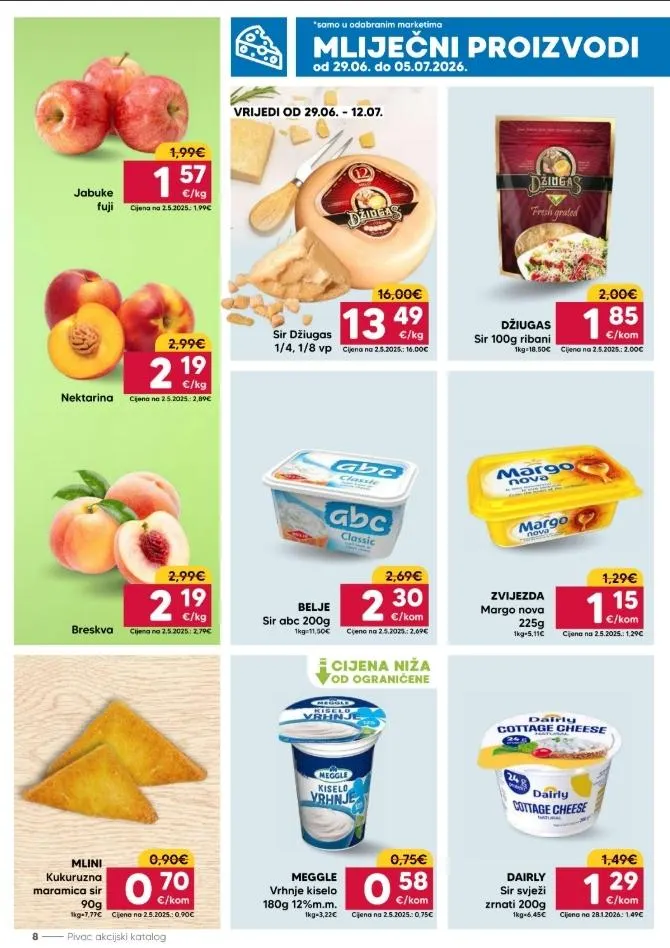 Katalog Pivac katalog do 05.07.2026 od 29. lipnja do 5. srpnja 2026. - Pregled Stranica 8