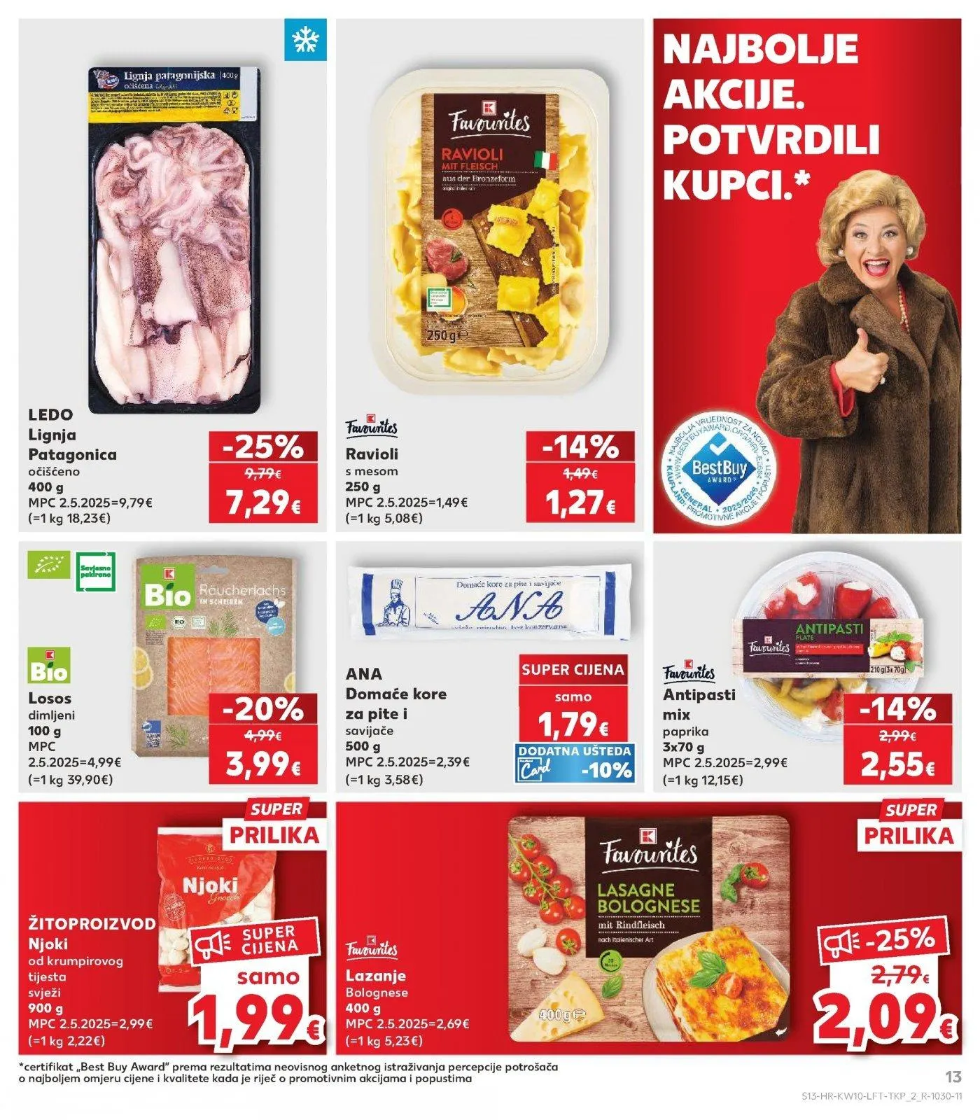 Katalog Kaufland katalog do 10.03.2026 od 5. ožujka do 10. ožujka 2026. - Pregled Stranica 13