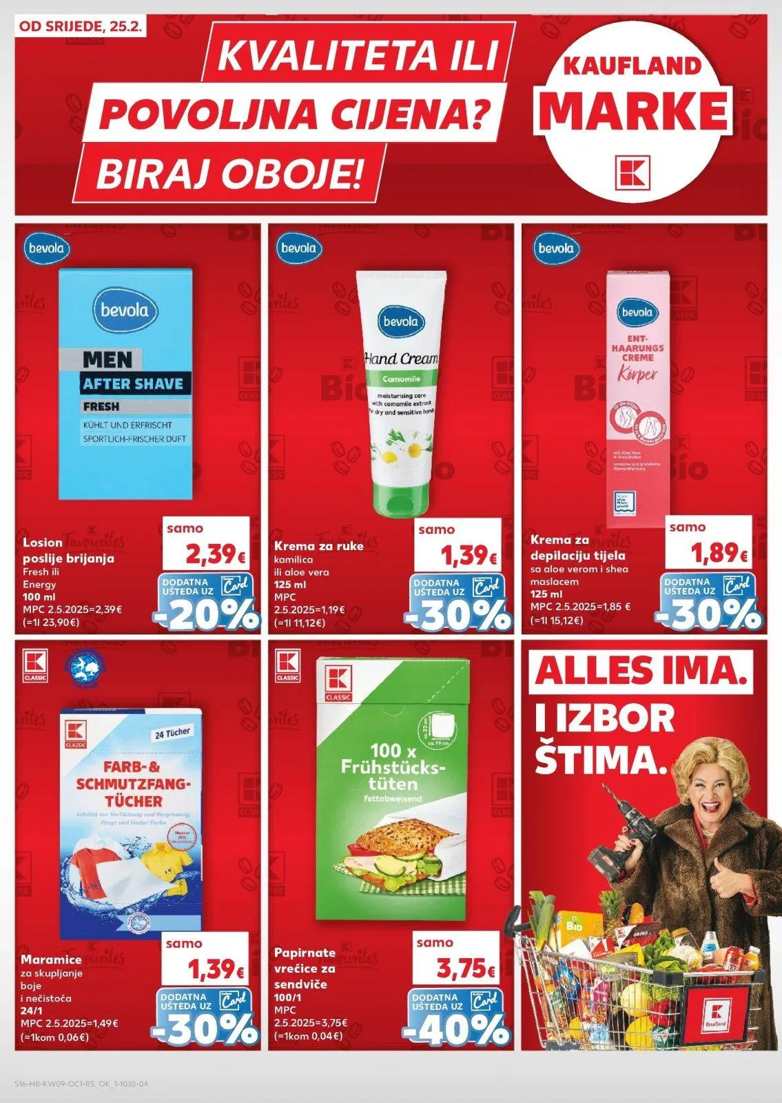 Katalog Kaufland katalog do 03.03.2026 od 25. veljače do 3. ožujka 2026. - Pregled Stranica 16
