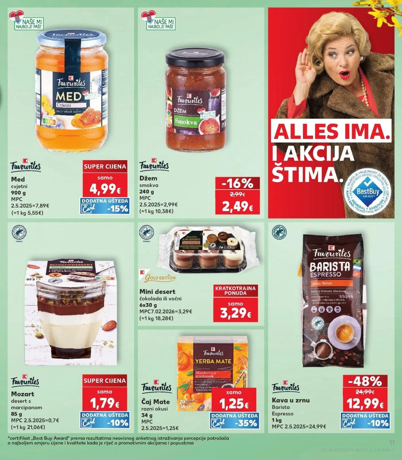 Katalog Kaufland katalog do 24.03.2026 od 18. ožujka do 24. ožujka 2026. - Pregled Stranica 11