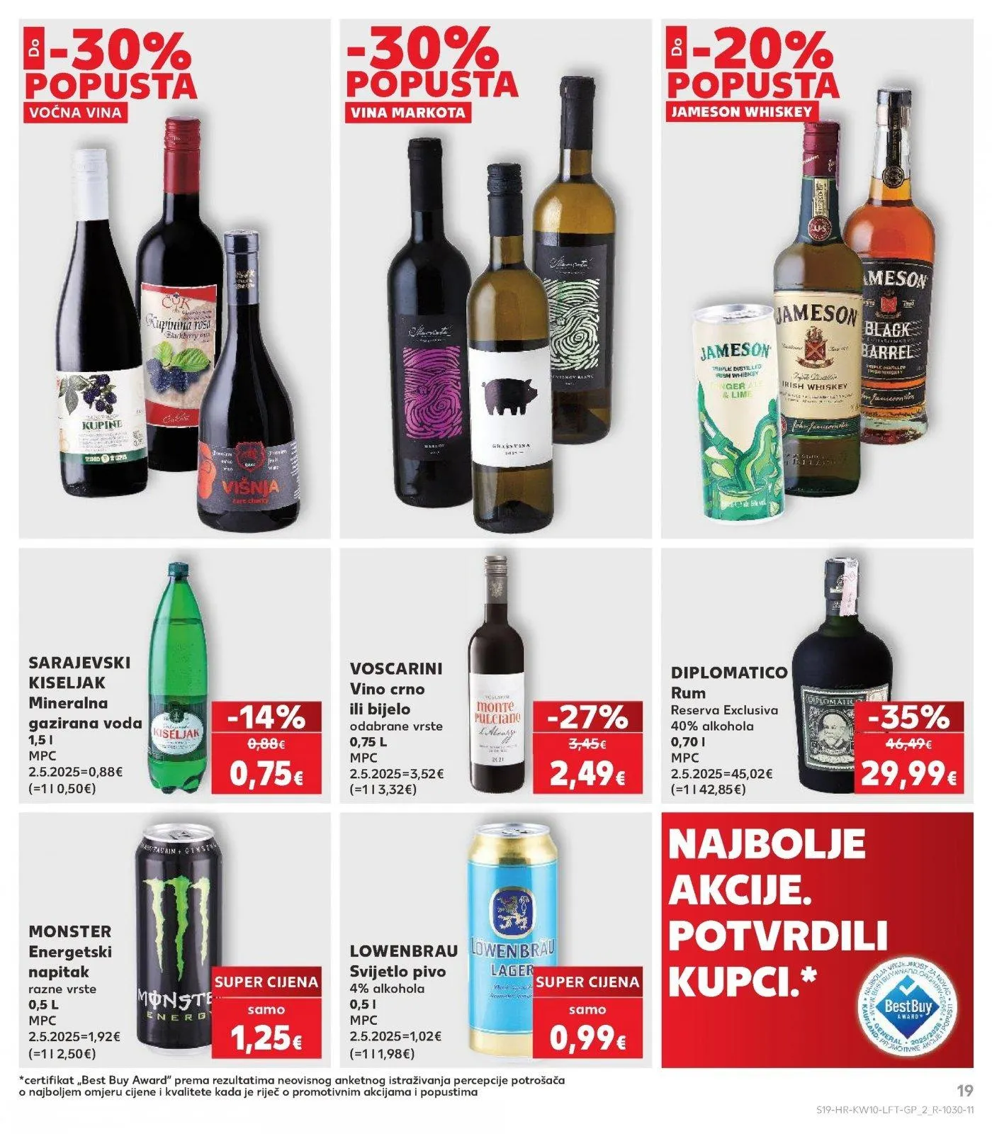 Katalog Kaufland katalog do 10.03.2026 od 5. ožujka do 10. ožujka 2026. - Pregled Stranica 19