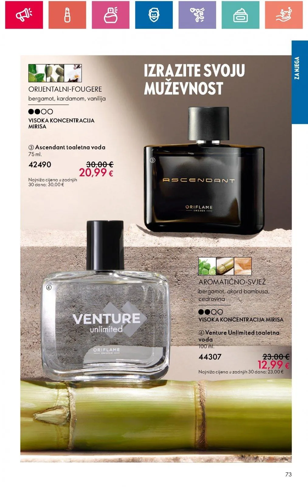 Katalog Oriflame katalog do 11.09.2024 od 29. kolovoza do 11. rujna 2024. - Pregled Stranica 73