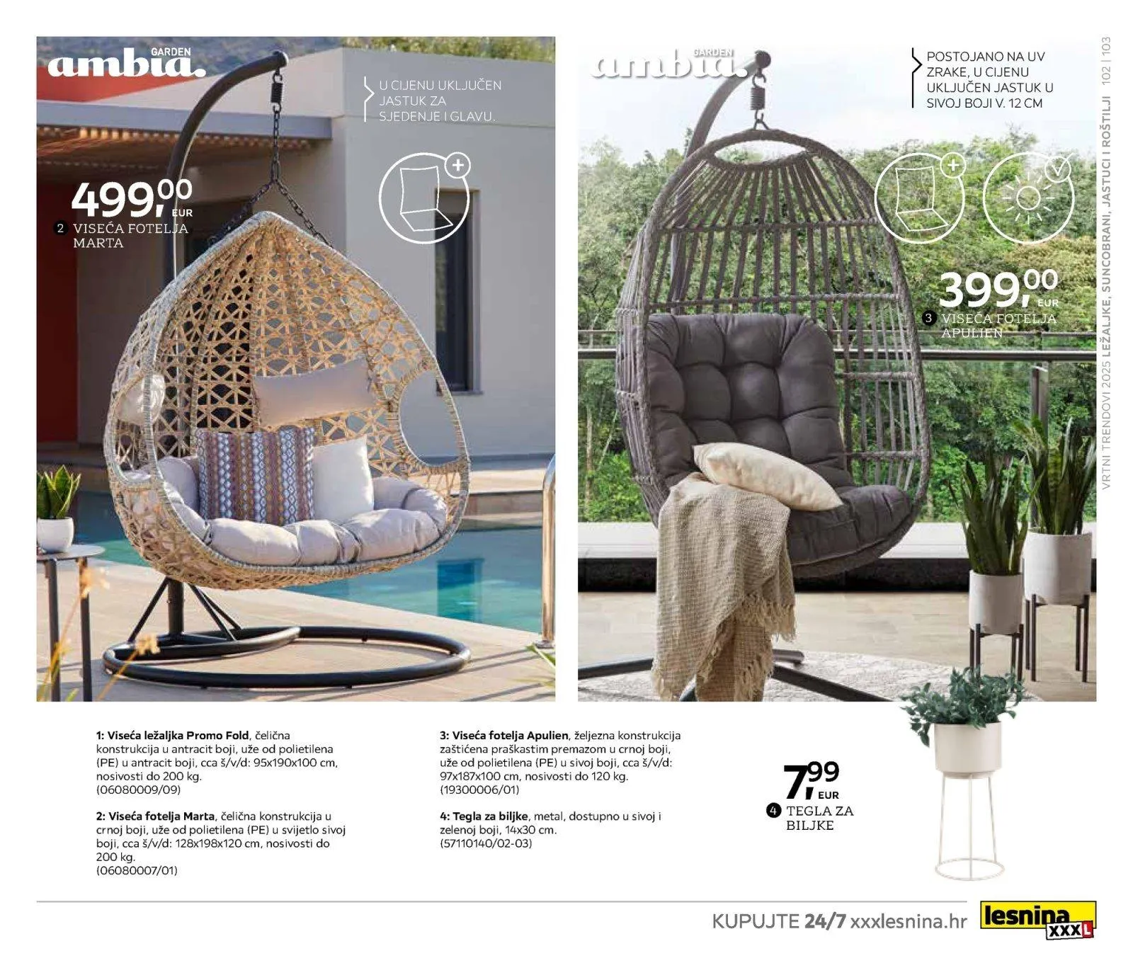 Katalog Lesnina katalog do 31.10.2025 od 28. listopada do 31. listopada 2025. - Pregled Stranica 103